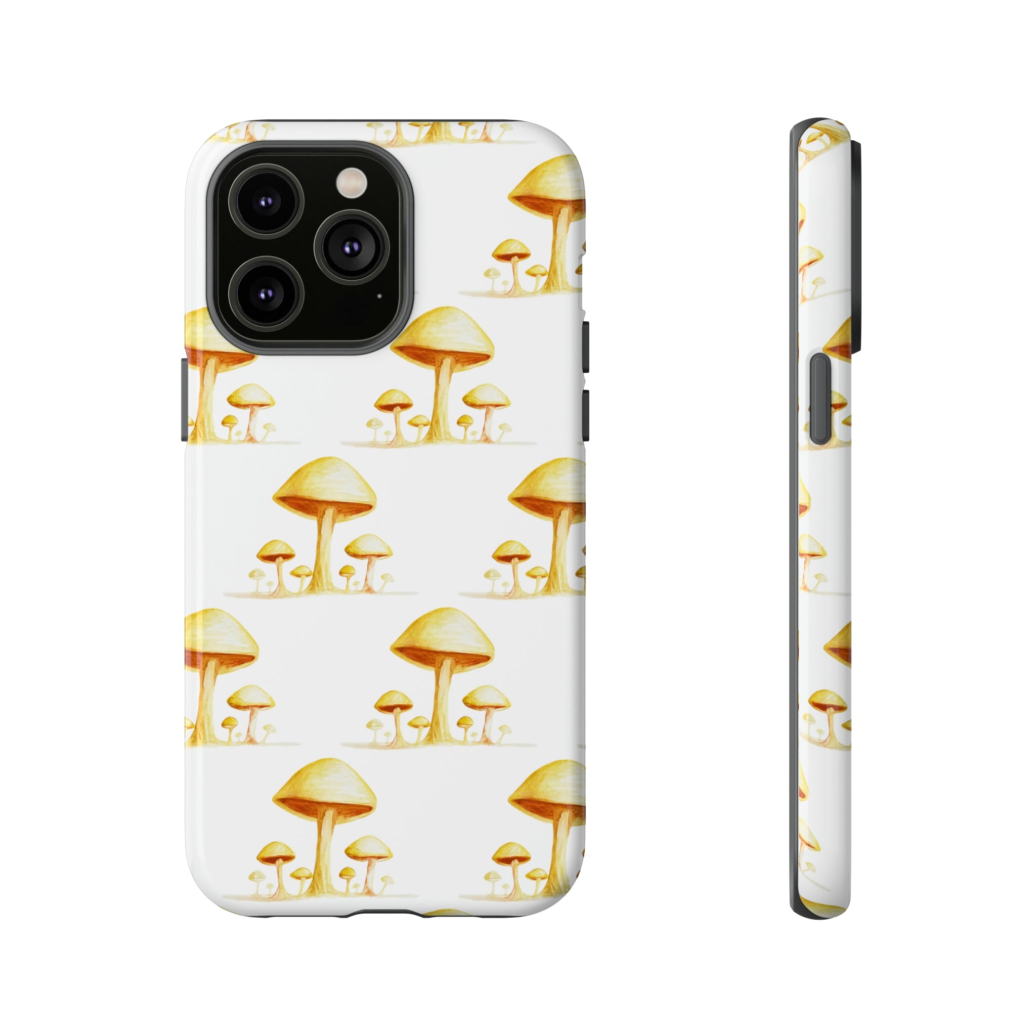 Yellow & Rust Mushrooms on Cell Phone Cases | Tough Cases | Shirtacle Yellow & Rust Mushrooms on Cell Phone Cases | Tough Cases | Shirtacle