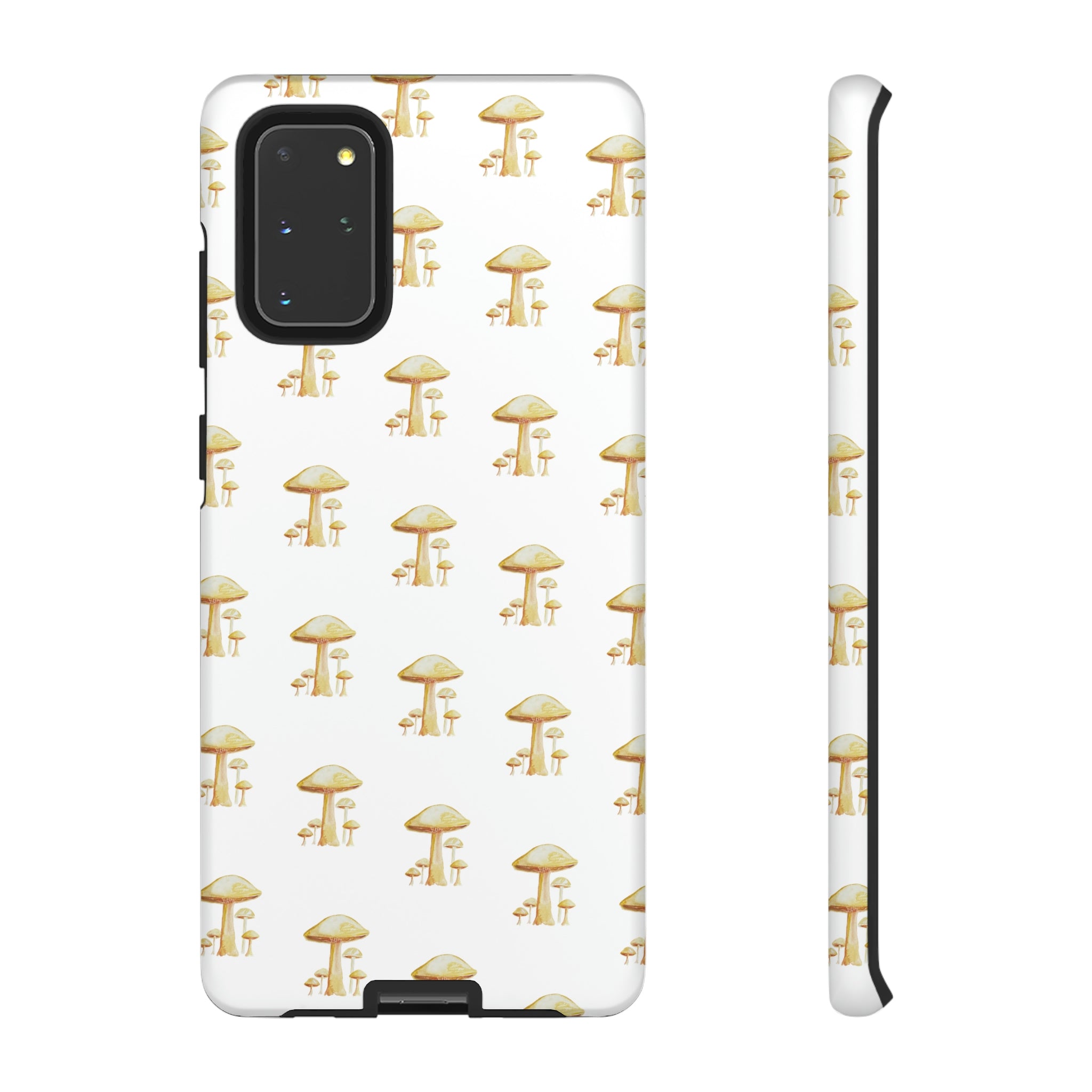 Golden Yellow Mushrooms on Cell Phone Cases | Tough Cases