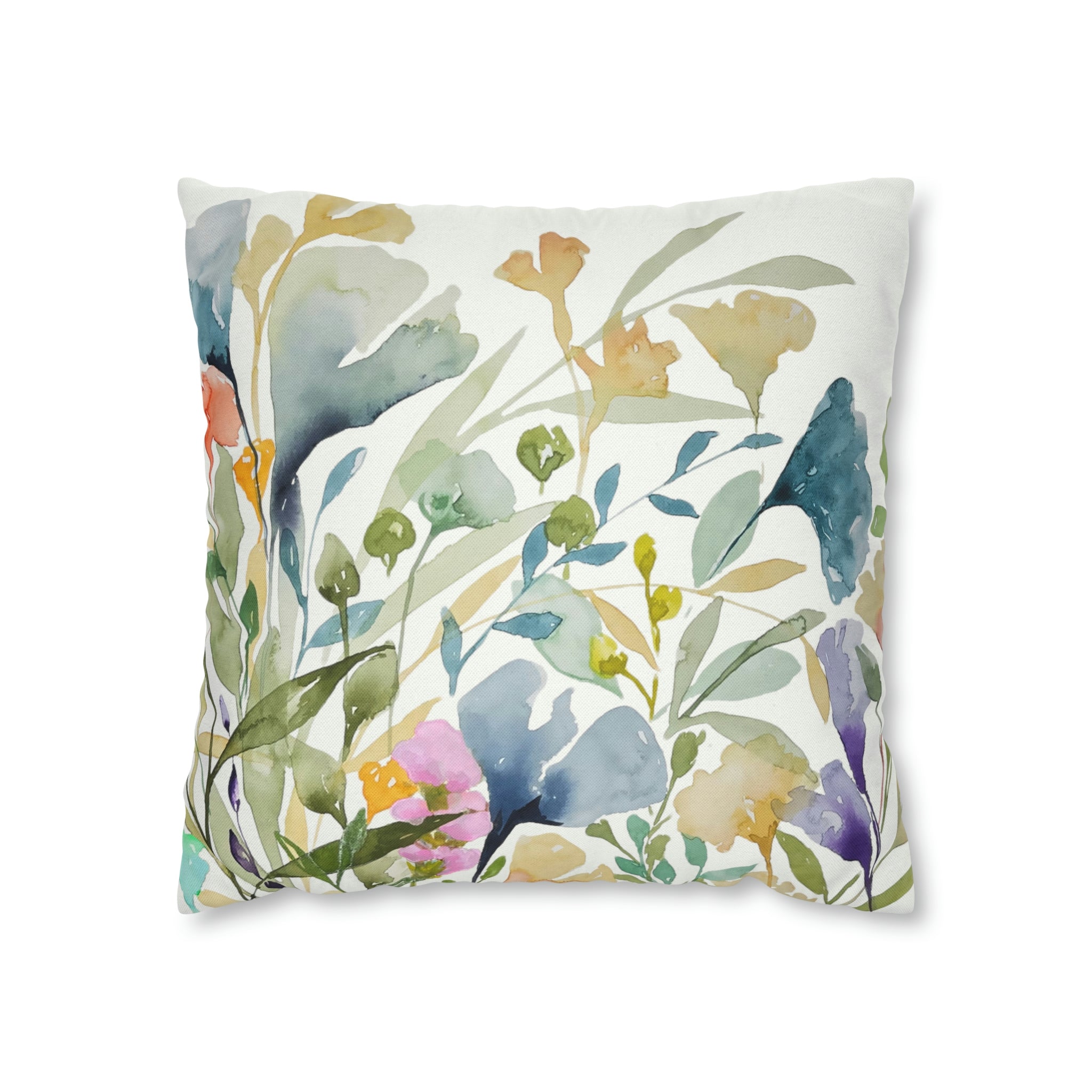 Springles #2 Botanical Garden Print on Throw Pillow Cover