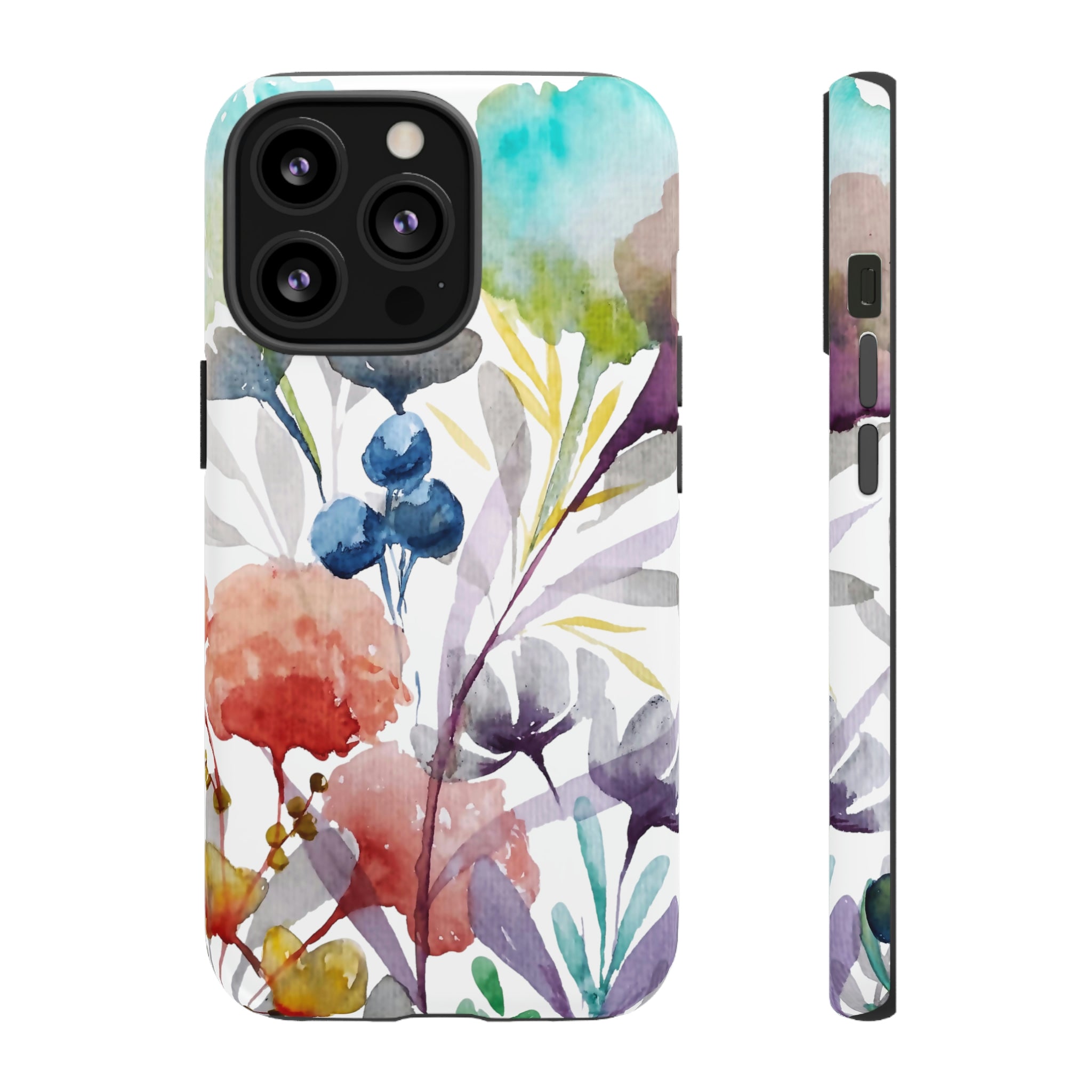 Modern Boho Flowers II on Cell Phone Cases | Tough Cases