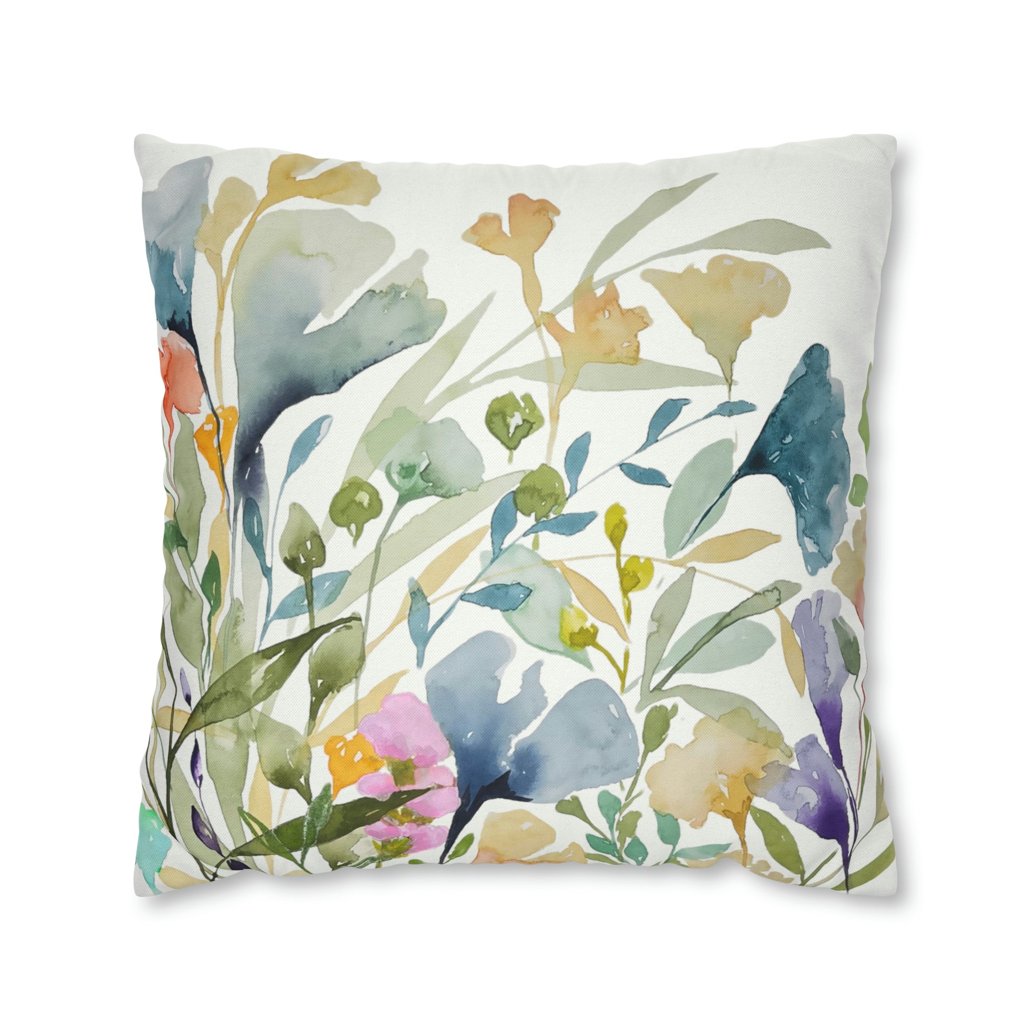 Springles #2 Botanical Garden Print on Throw Pillow Cover