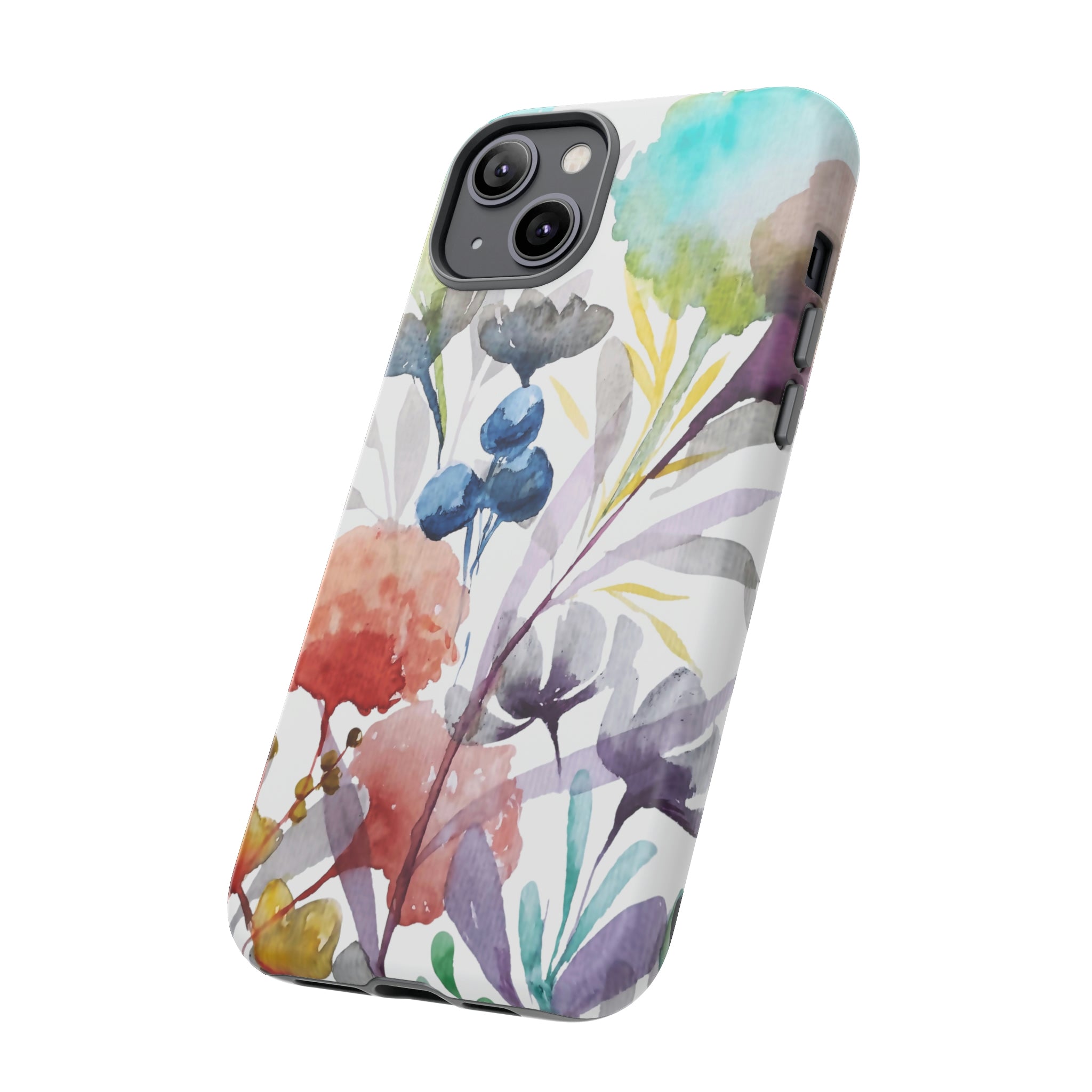 Modern Boho Flowers II on Cell Phone Cases | Tough Cases