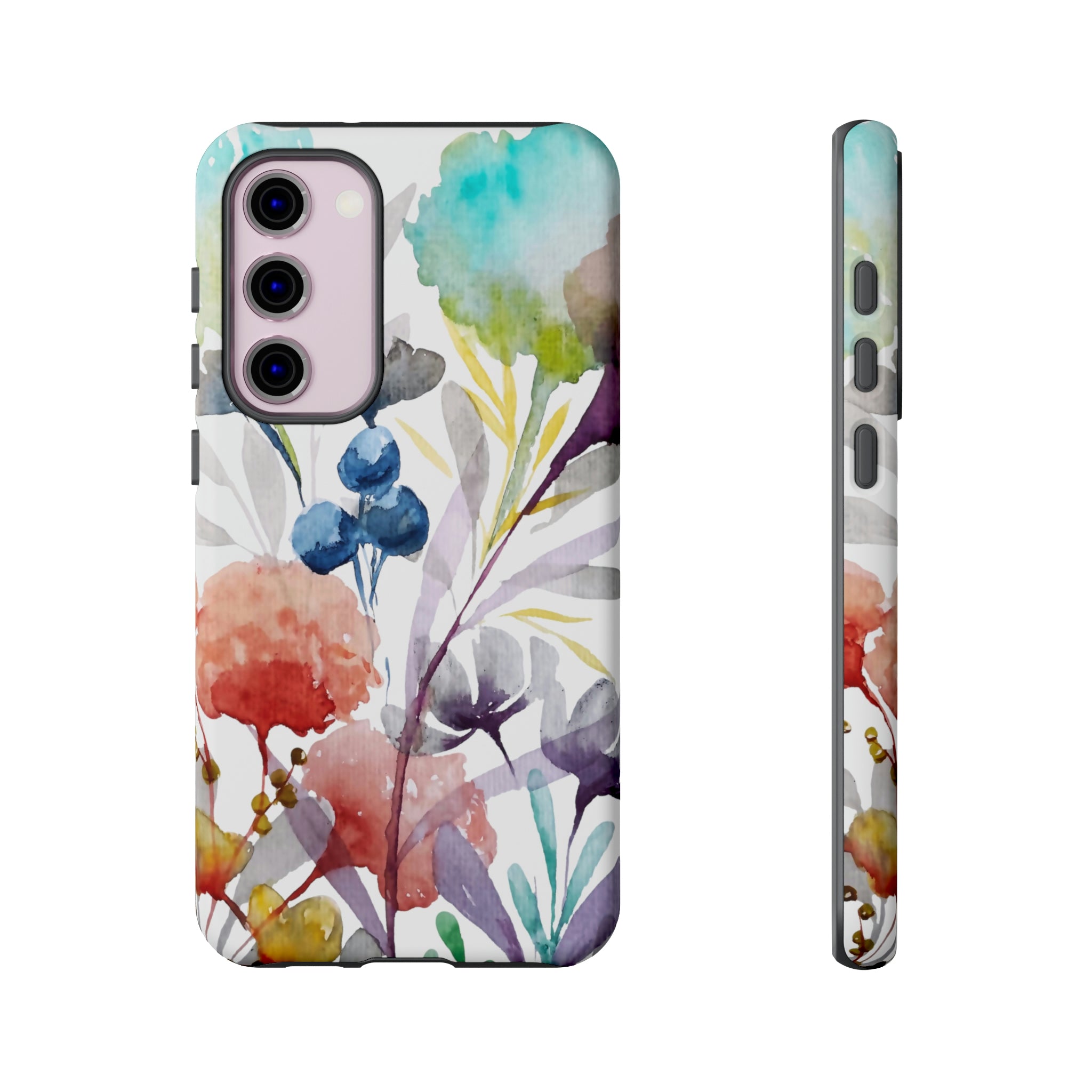 Modern Boho Flowers II on Cell Phone Cases | Tough Cases