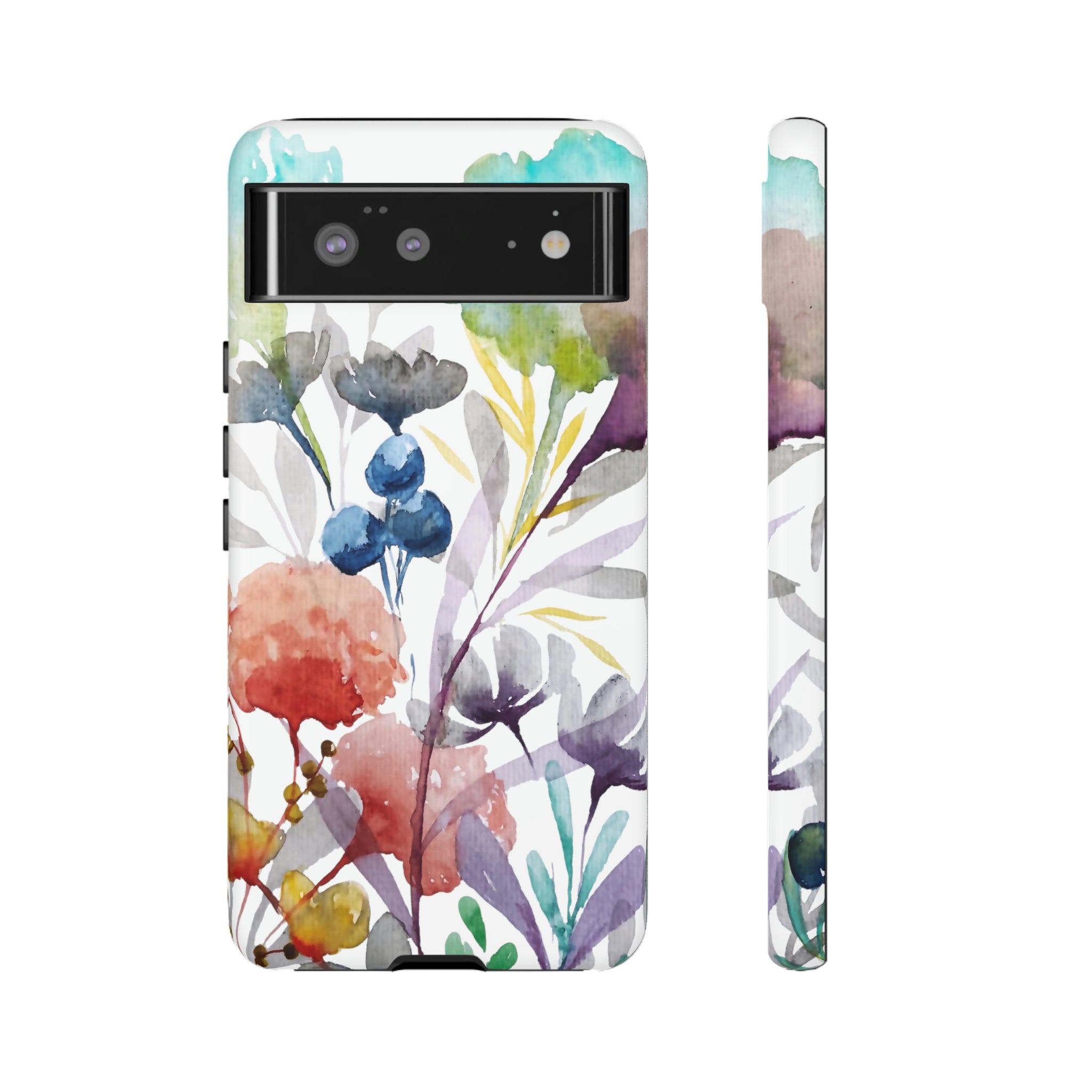 Modern Boho Flowers II on Cell Phone Cases | Tough Cases