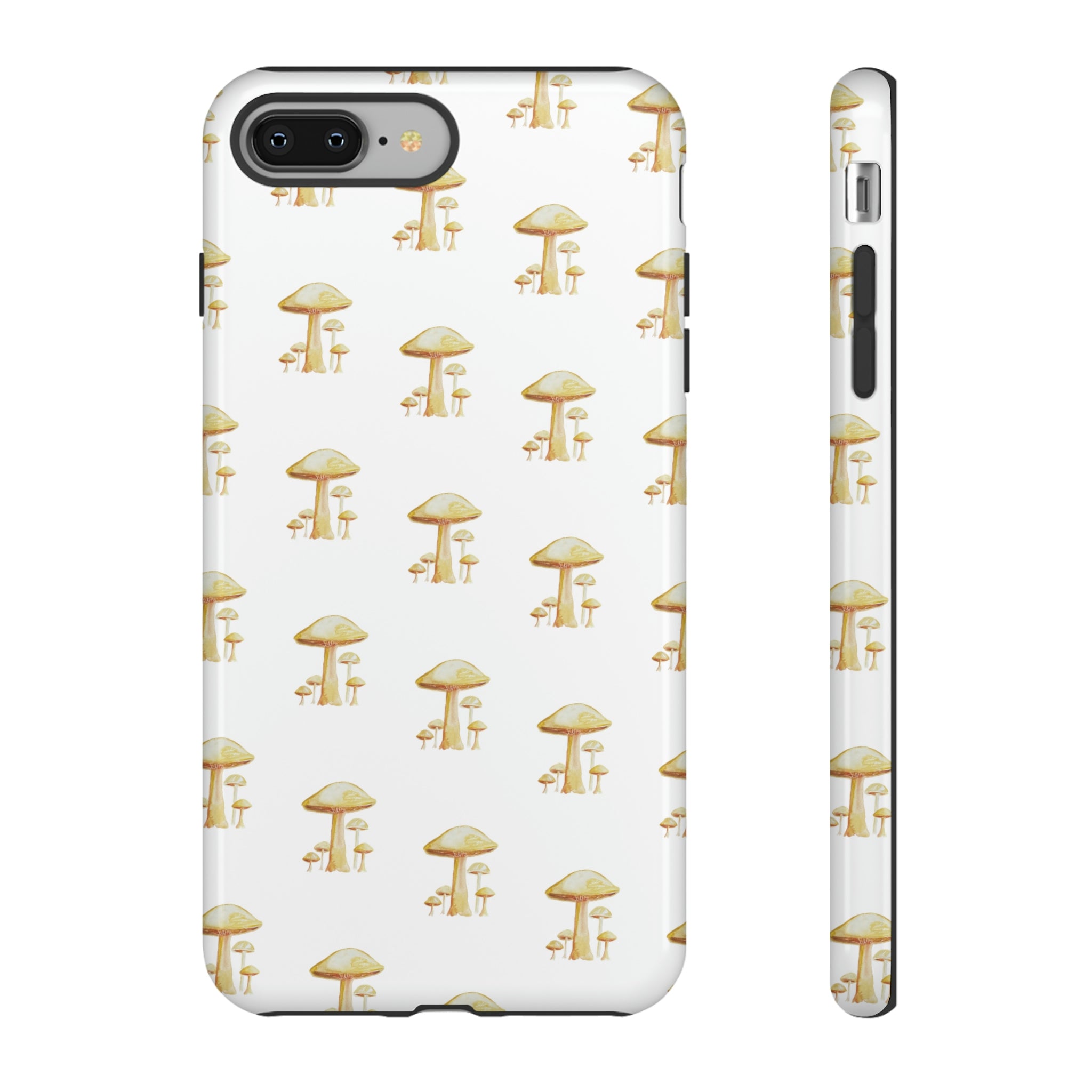 Golden Yellow Mushrooms on Cell Phone Cases | Tough Cases