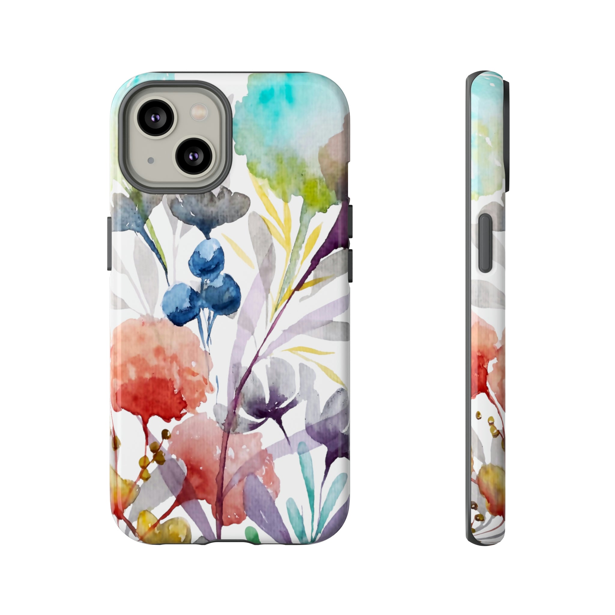 Modern Boho Flowers II on Cell Phone Cases | Tough Cases