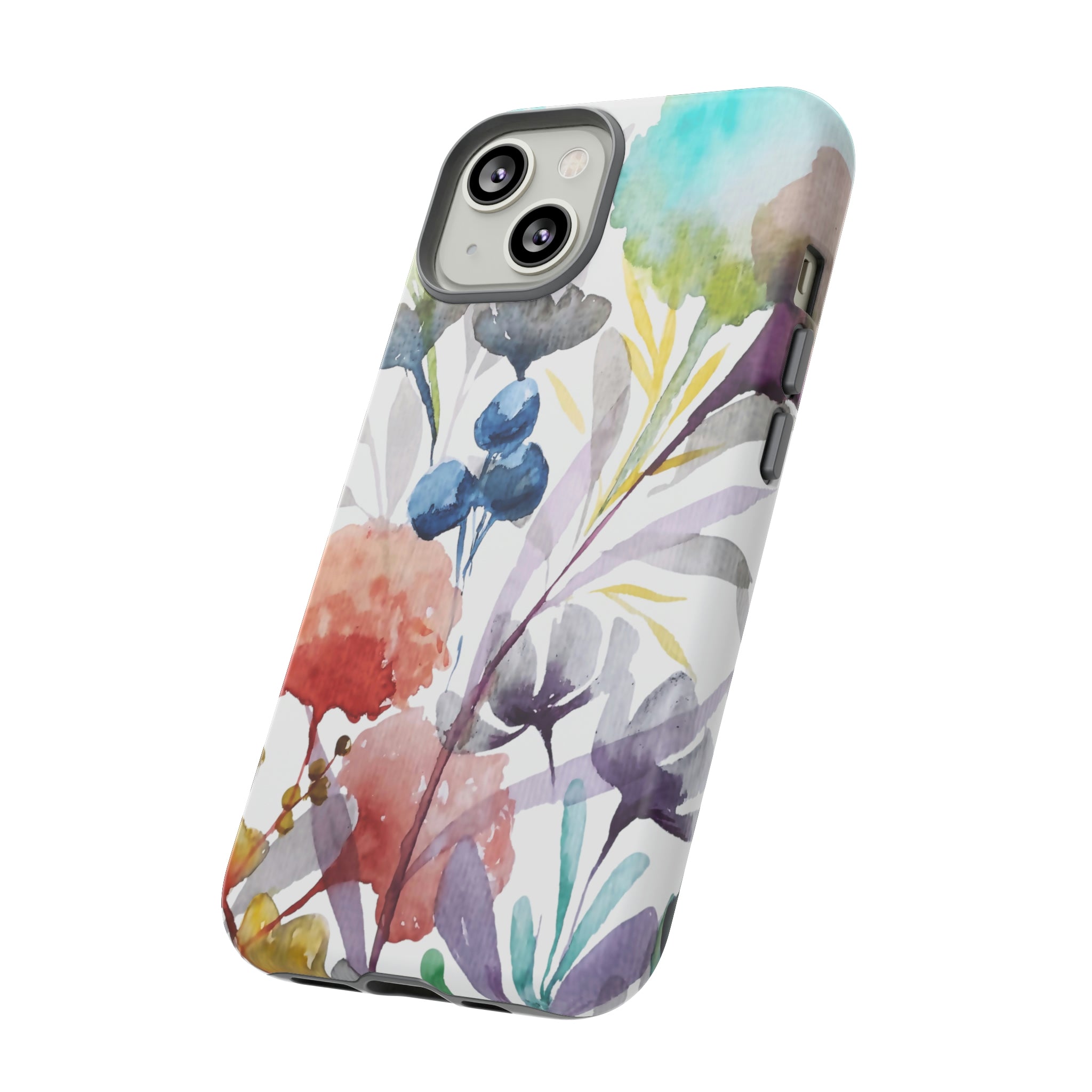 Modern Boho Flowers II on Cell Phone Cases | Tough Cases