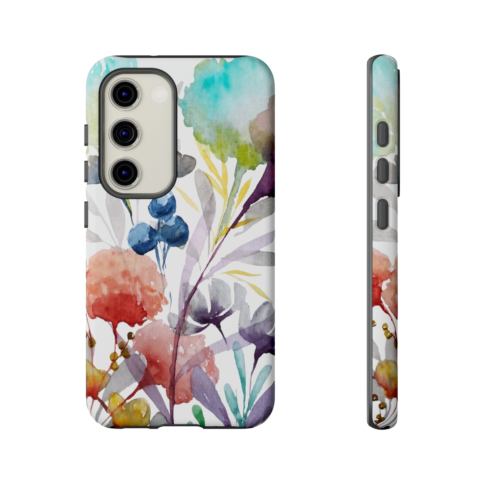 Modern Boho Flowers II on Cell Phone Cases | Tough Cases