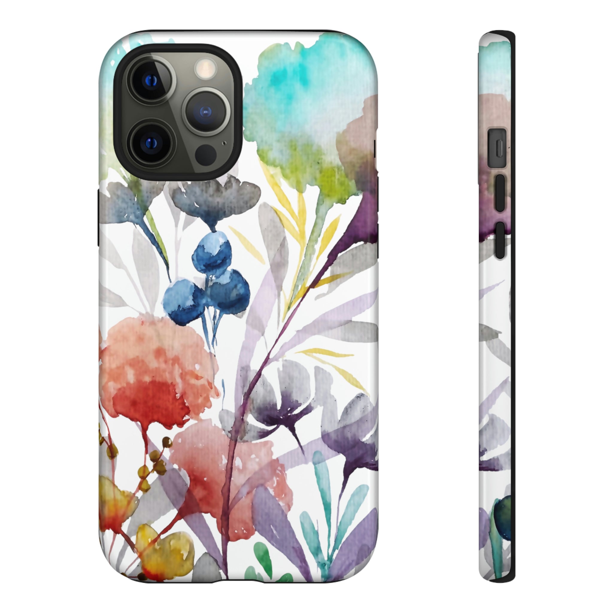 Modern Boho Flowers II on Cell Phone Cases | Tough Cases