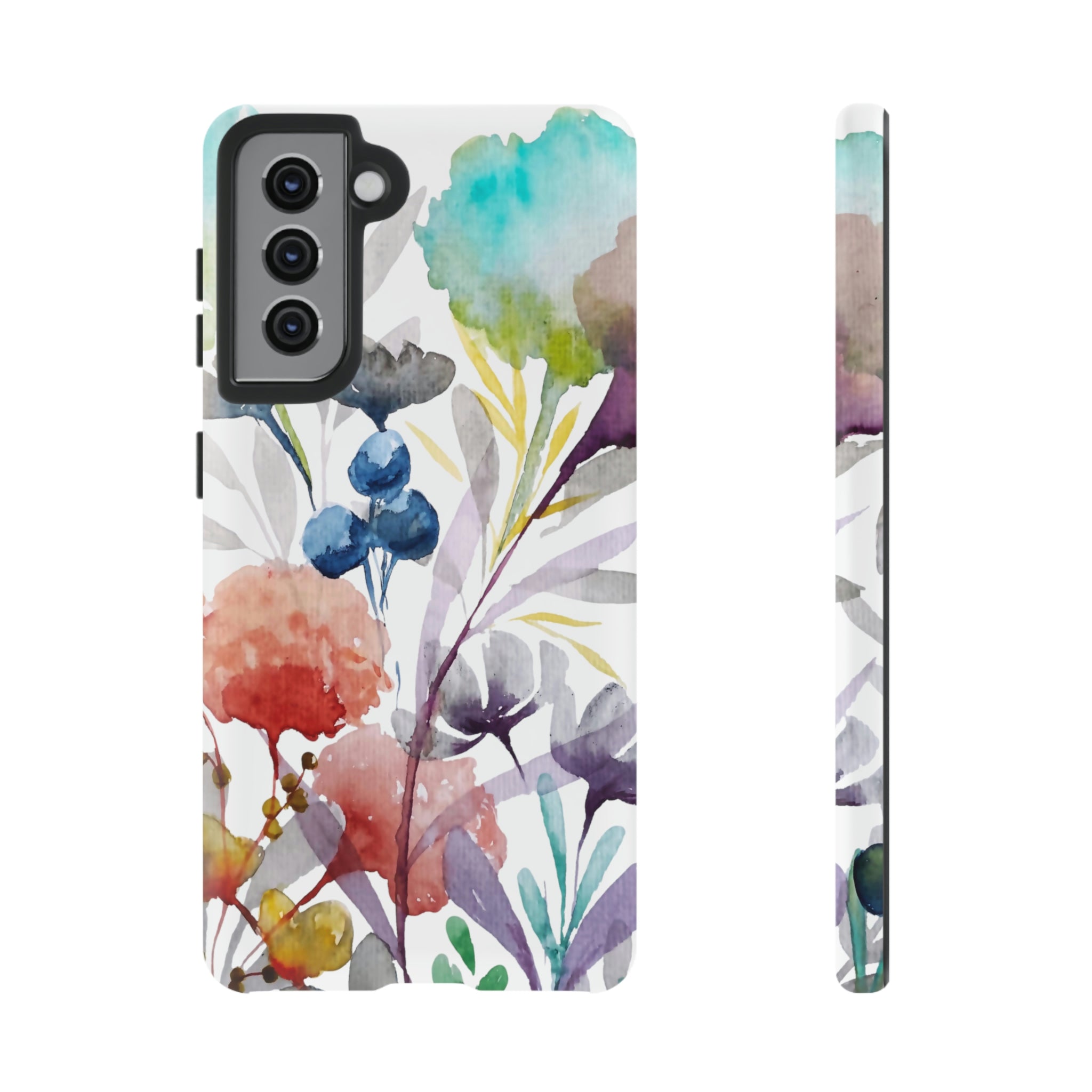 Modern Boho Flowers II on Cell Phone Cases | Tough Cases