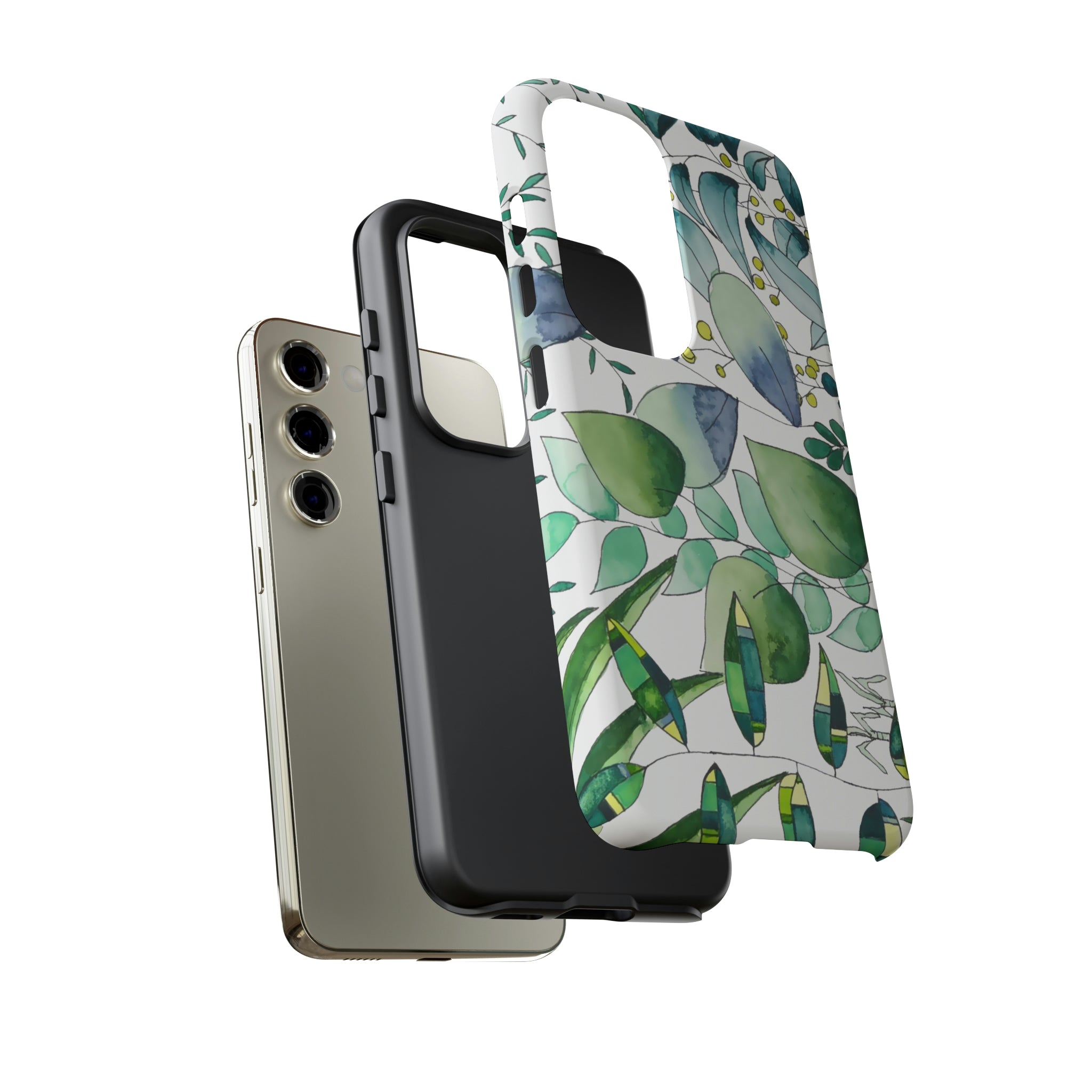 Aniplant Whimsy Botanical Print on Cell Phone Cases | Apple iPhone, Samsung Galaxy, Google Pixel