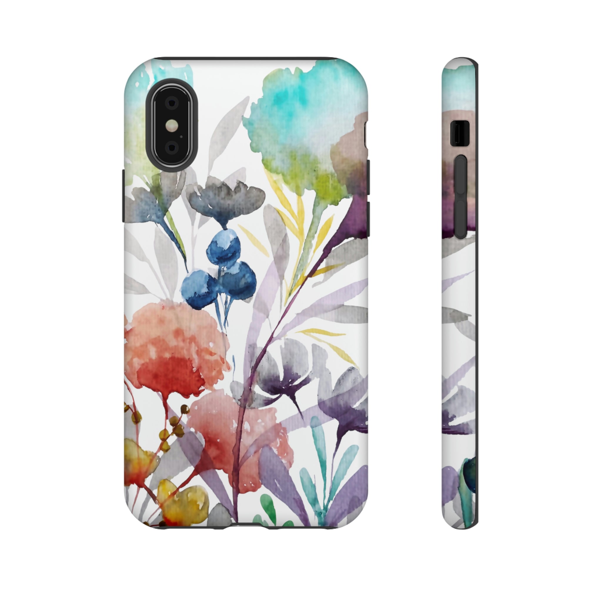 Modern Boho Flowers II on Cell Phone Cases | Tough Cases