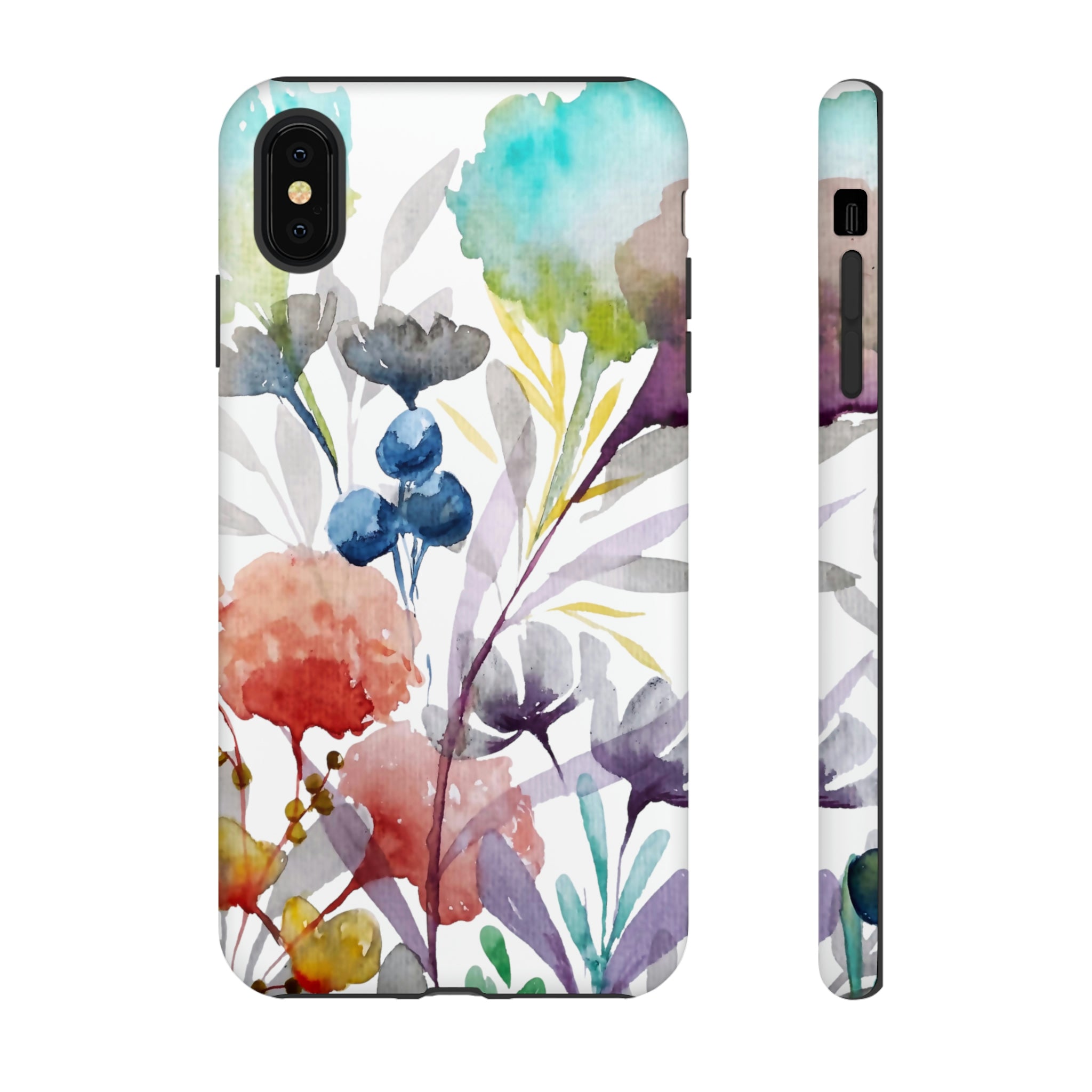 Modern Boho Flowers II on Cell Phone Cases | Tough Cases