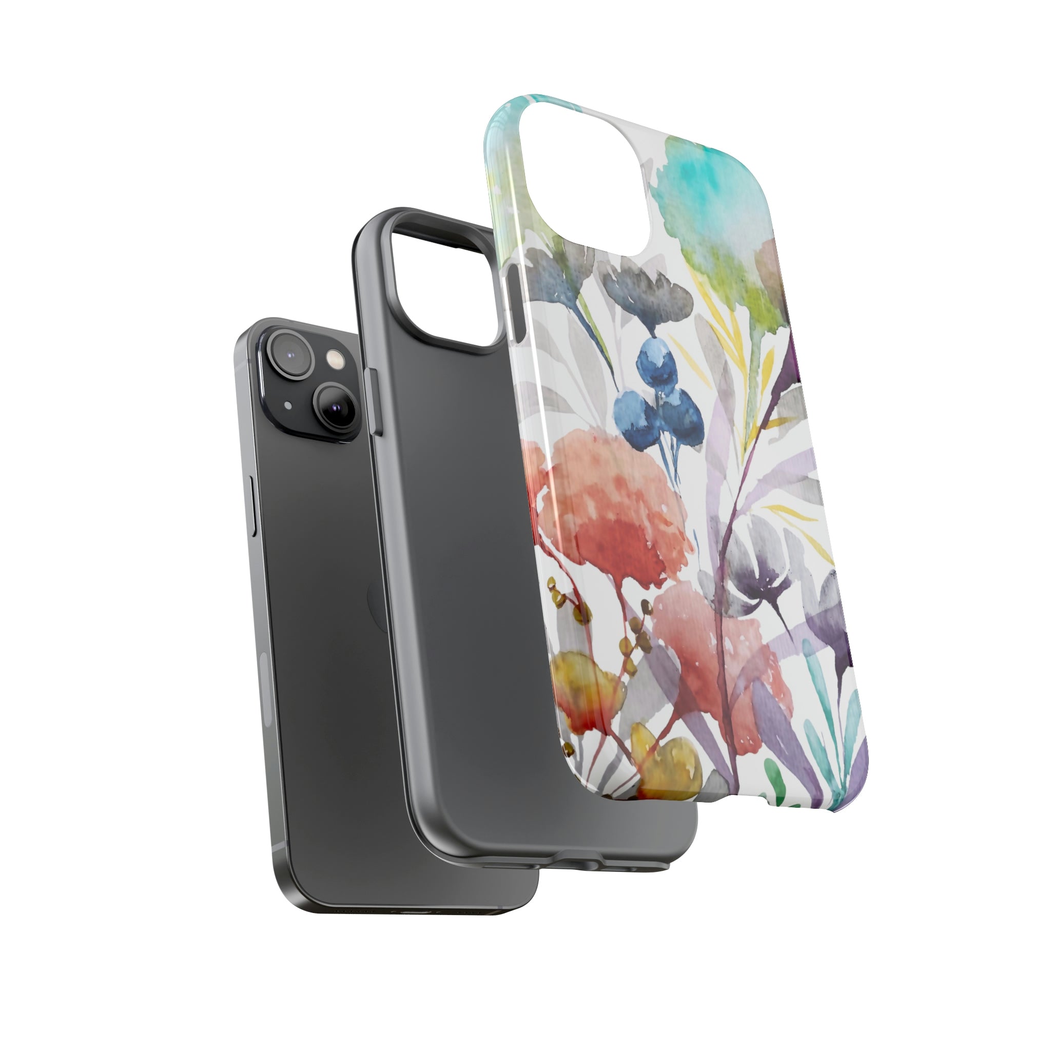 Modern Boho Flowers II on Cell Phone Cases | Tough Cases