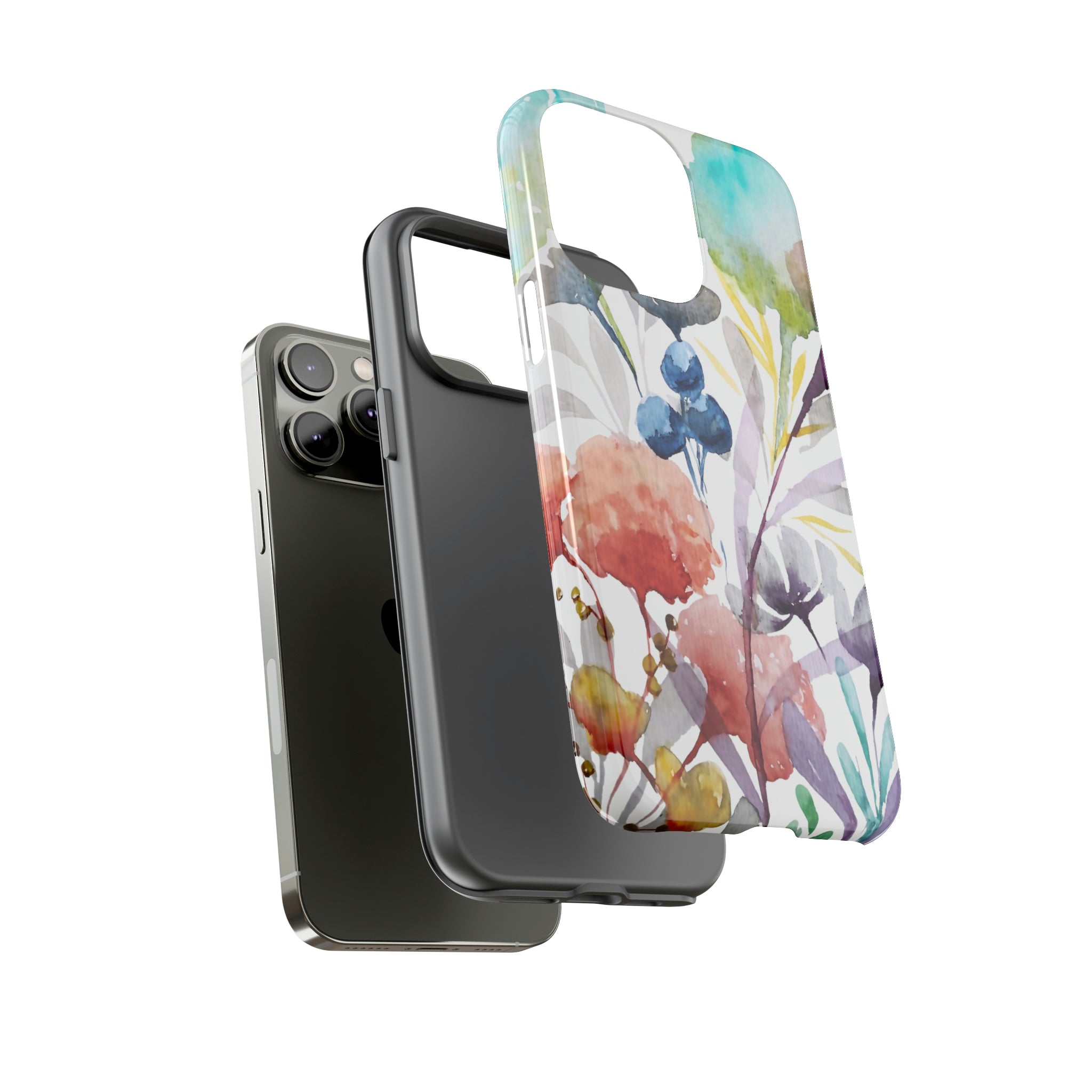 Modern Boho Flowers II on Cell Phone Cases | Tough Cases