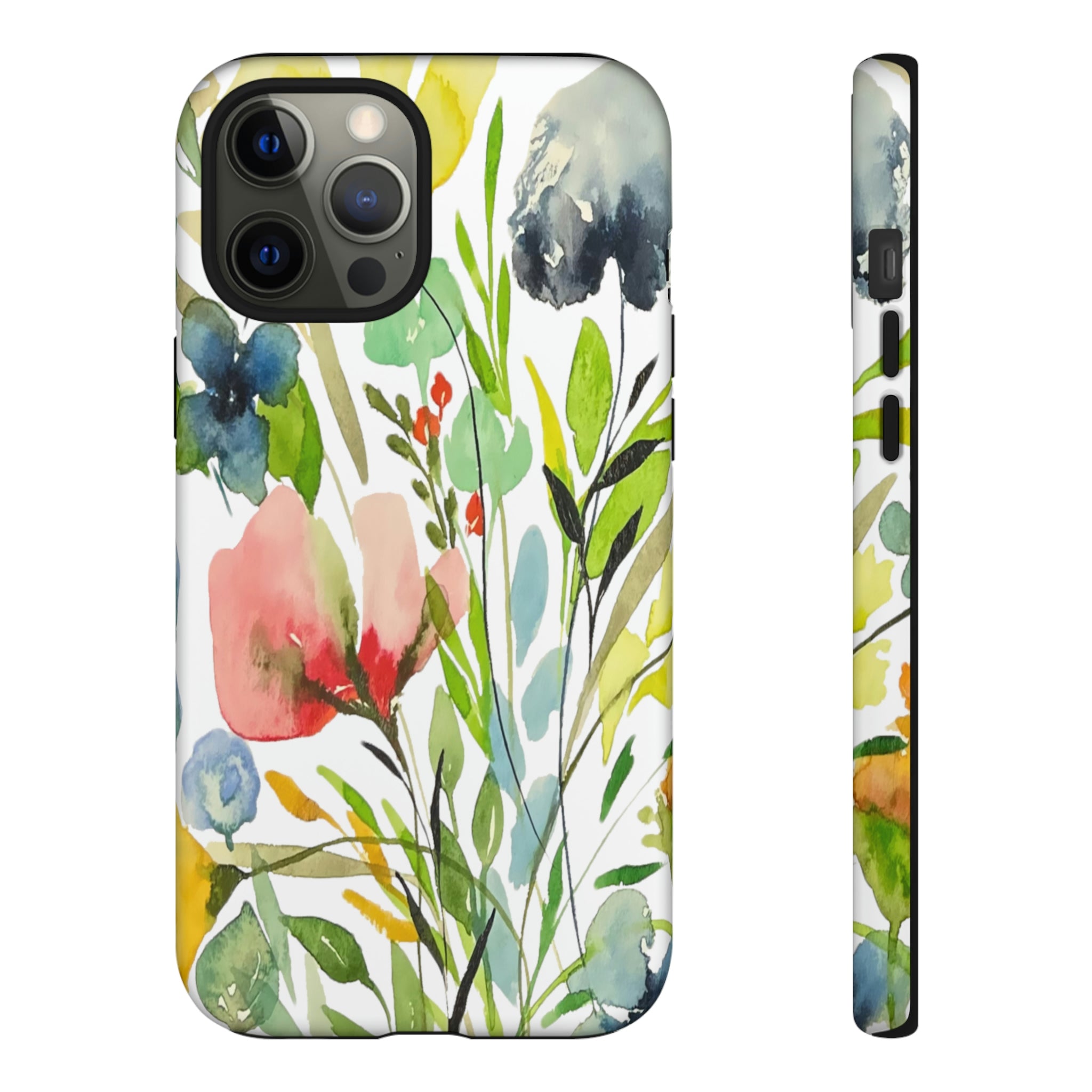 Flowers #3 Botanical Print on Cell Phone Cases | Apple iPhone, Samsung Galaxy, Google Pixel