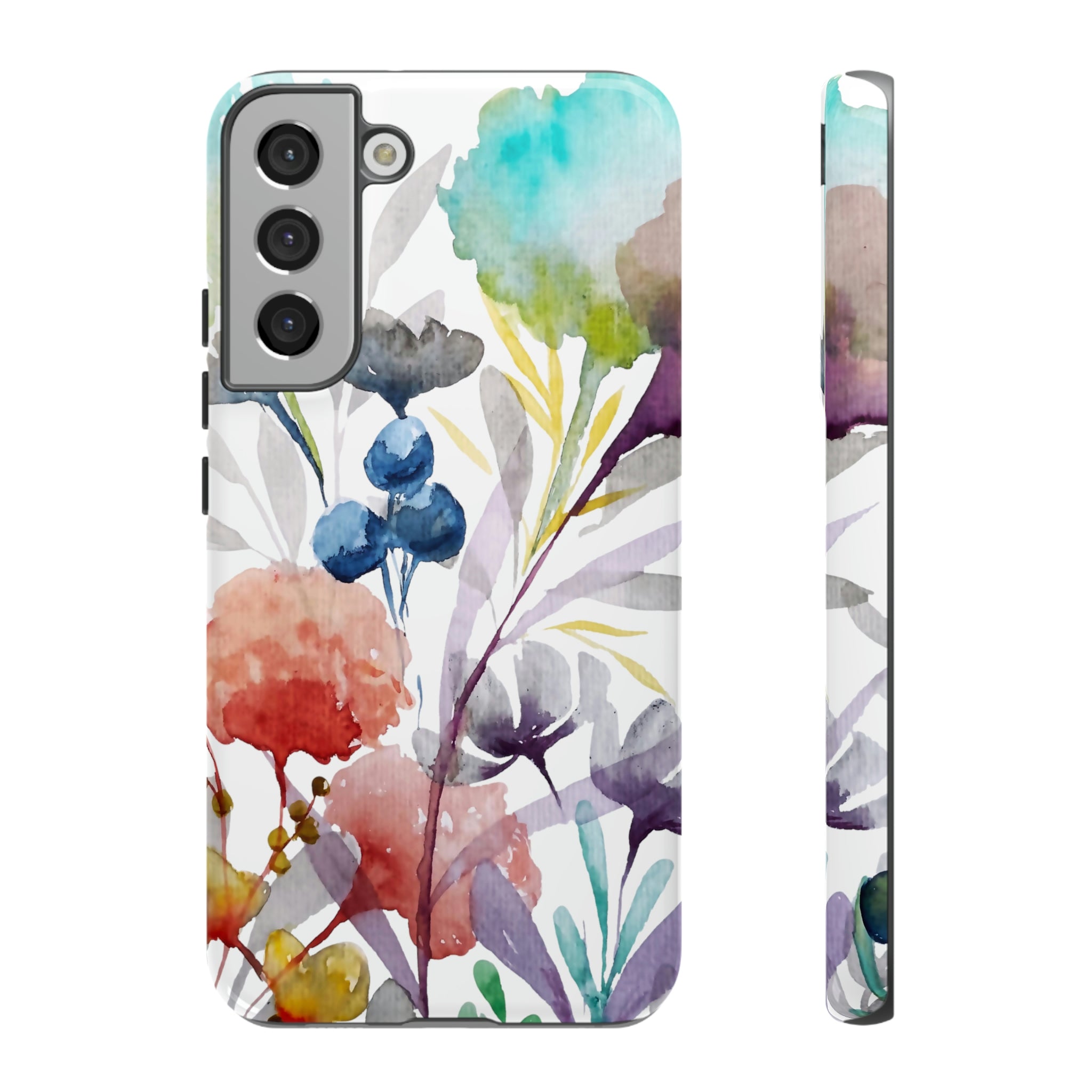 Modern Boho Flowers II on Cell Phone Cases | Tough Cases