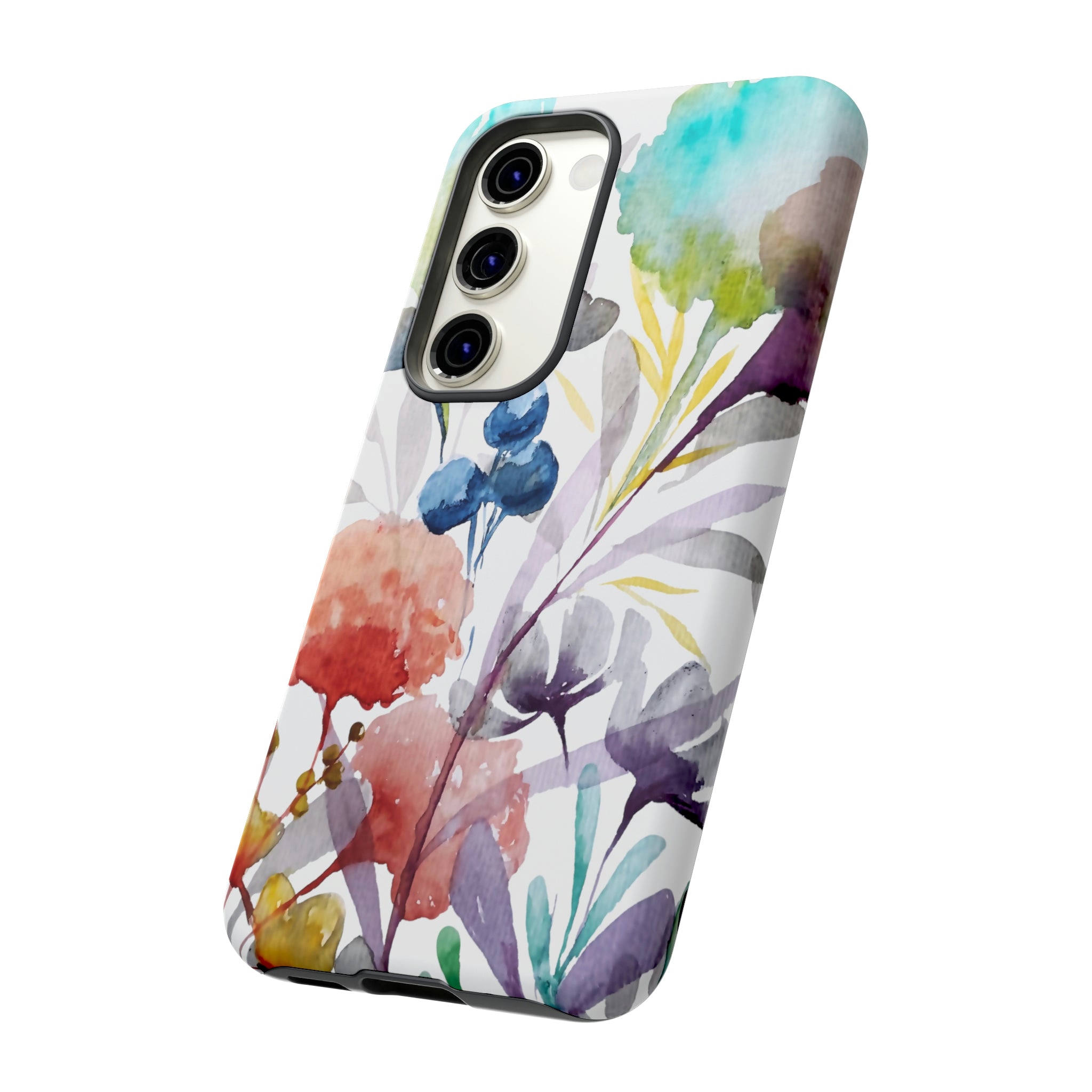 Modern Boho Flowers II on Cell Phone Cases | Tough Cases