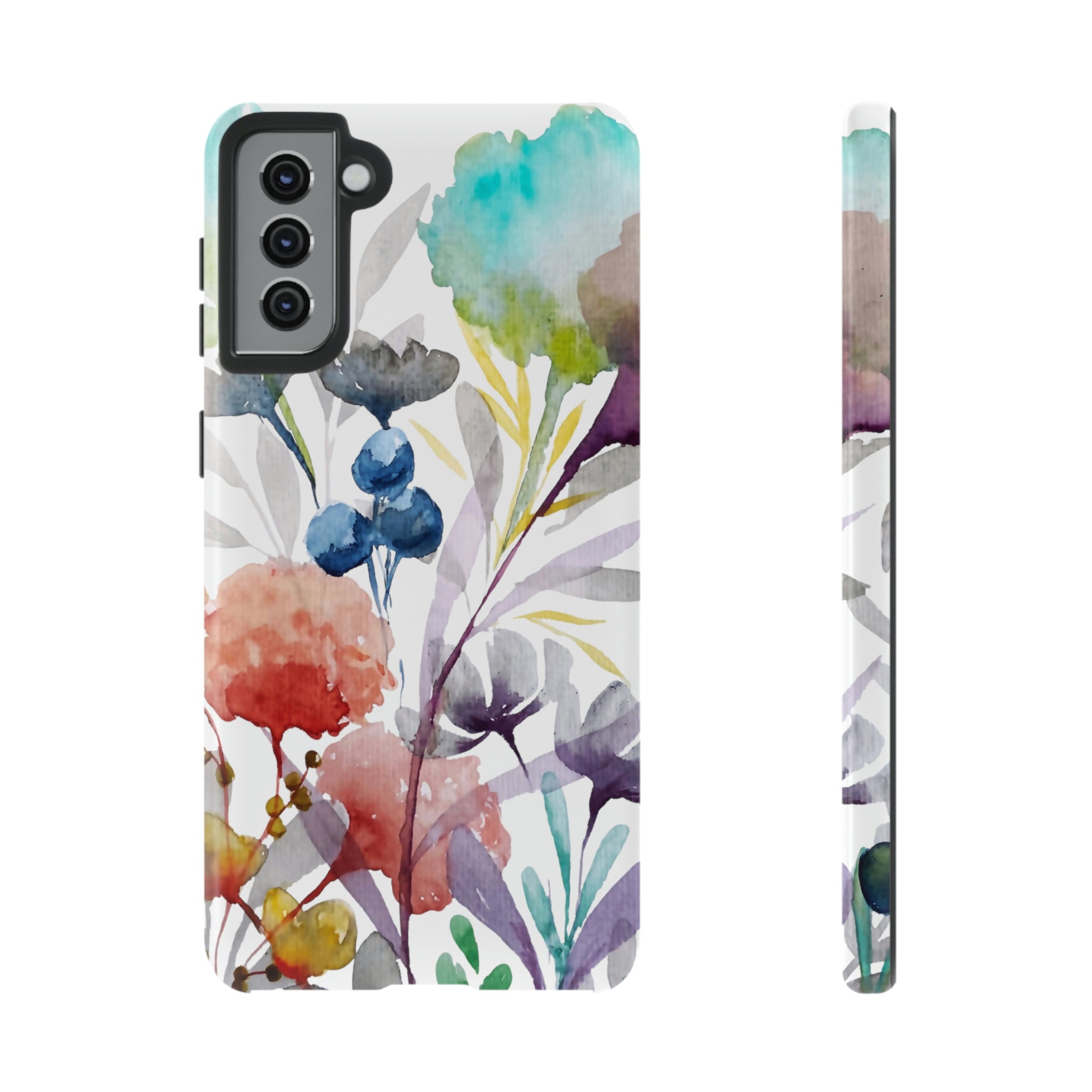 Modern Boho Flowers II on Cell Phone Cases | Tough Cases