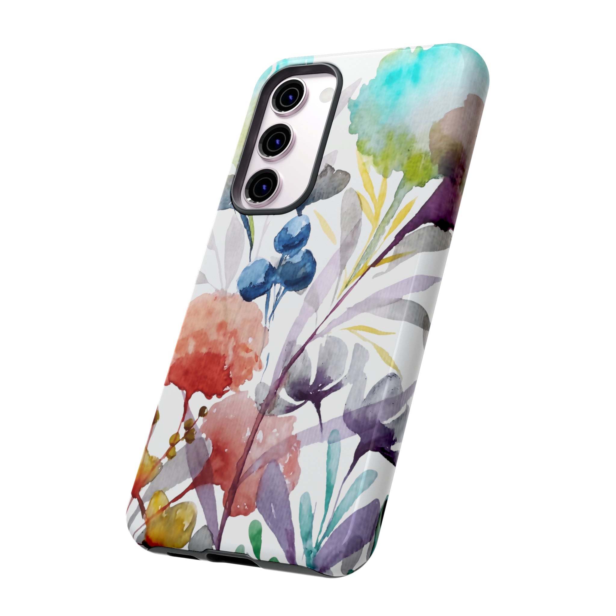 Modern Boho Flowers II on Cell Phone Cases | Tough Cases