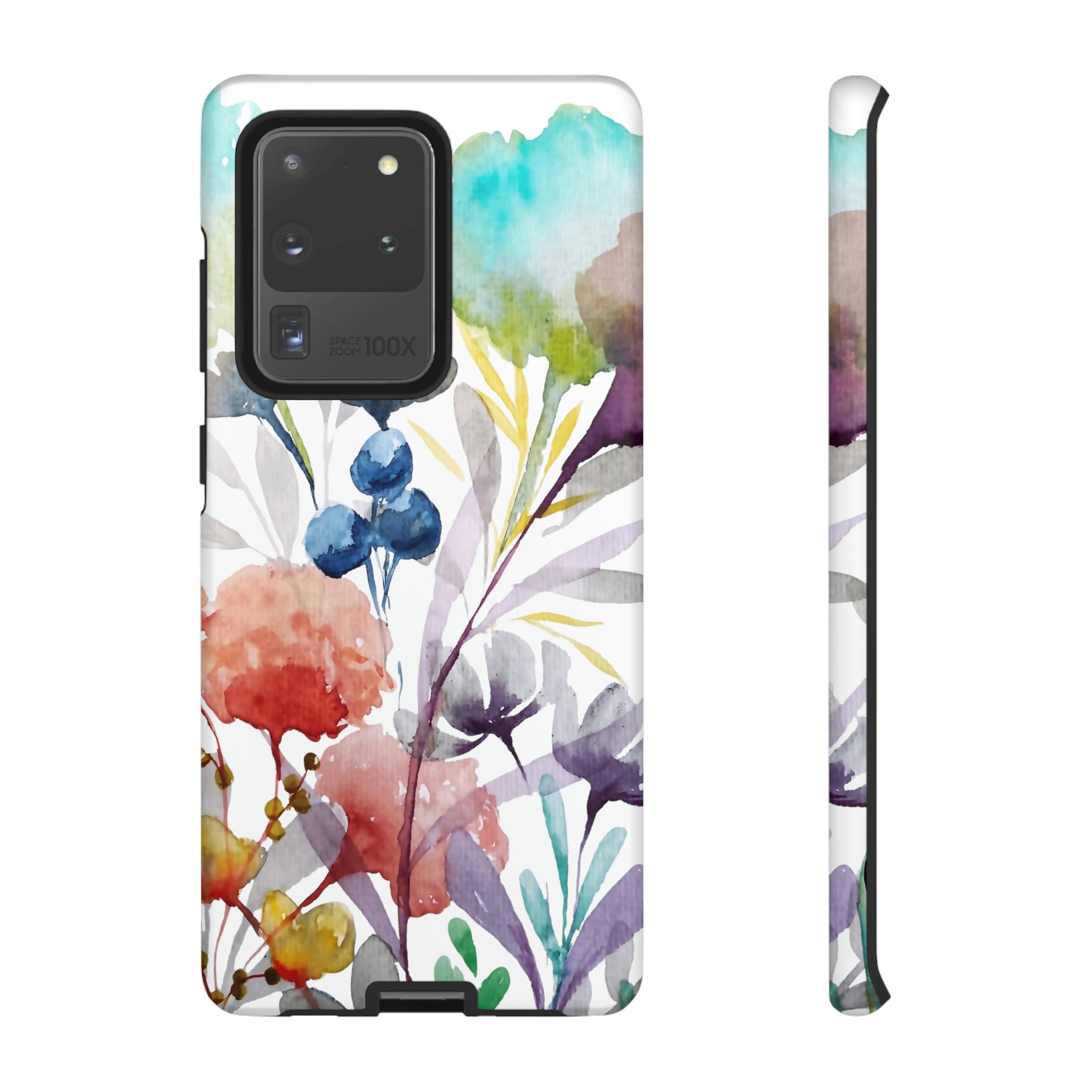 Modern Boho Flowers II on Cell Phone Cases | Tough Cases