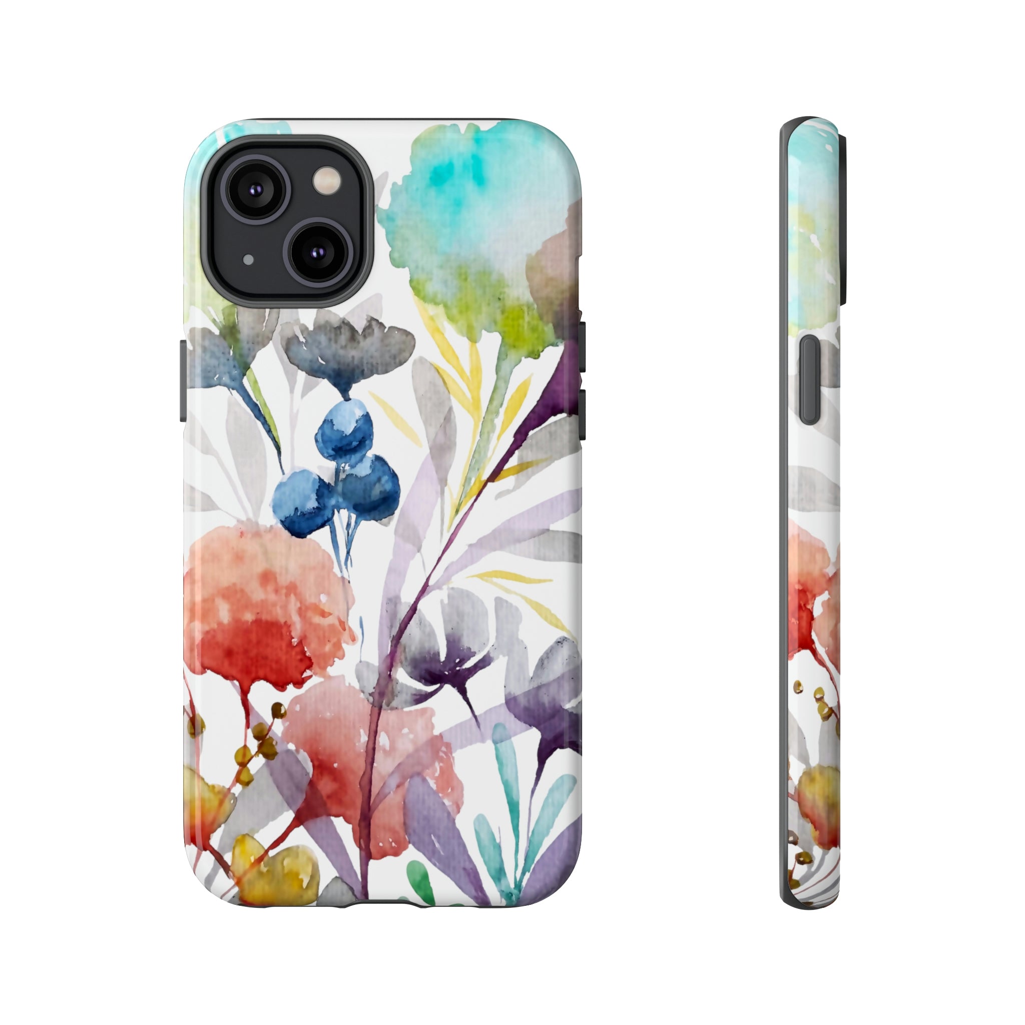 Modern Boho Flowers II on Cell Phone Cases | Tough Cases