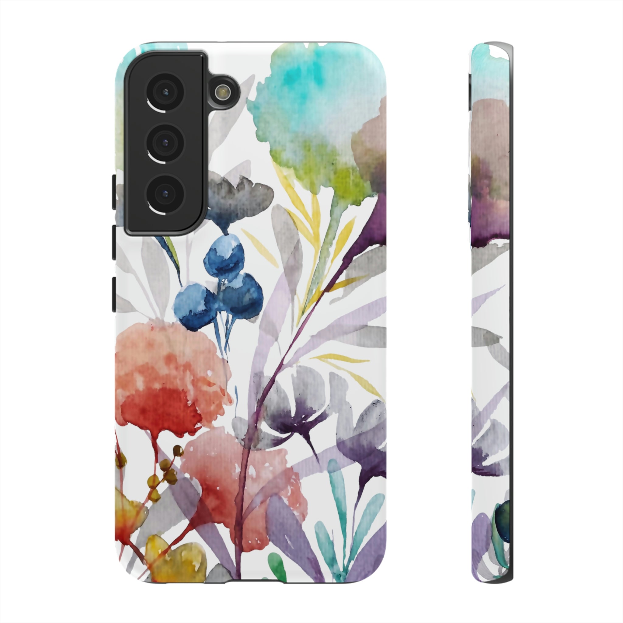 Modern Boho Flowers II on Cell Phone Cases | Tough Cases