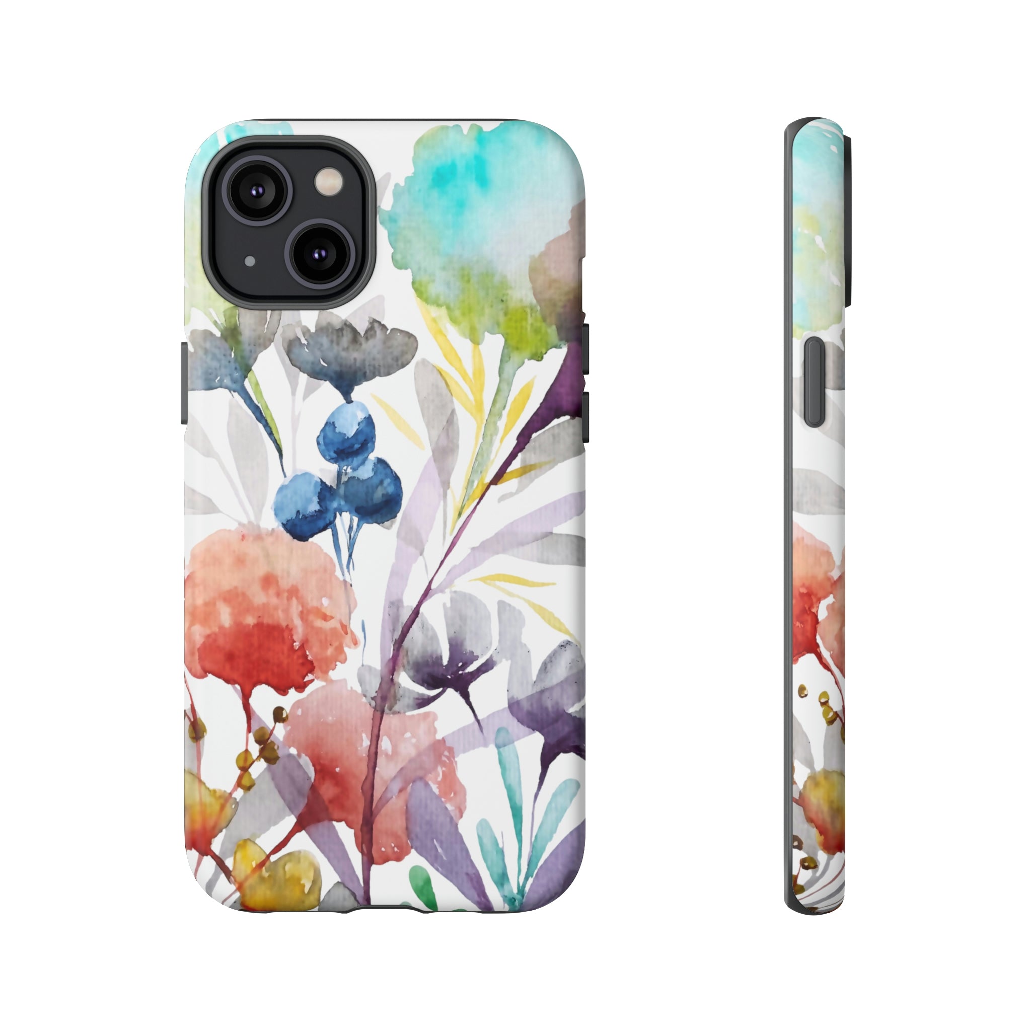 Modern Boho Flowers II on Cell Phone Cases | Tough Cases