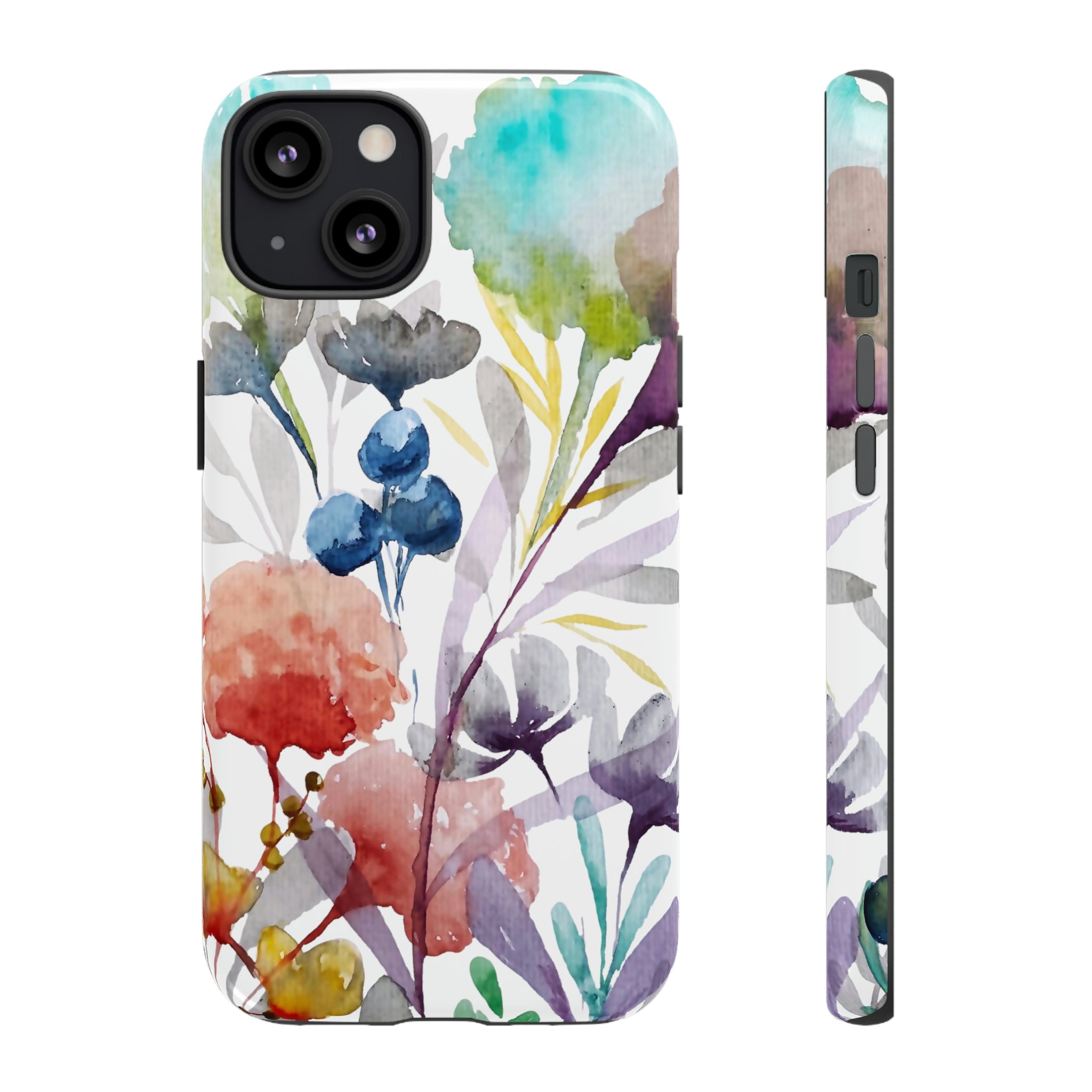 Modern Boho Flowers II on Cell Phone Cases | Tough Cases