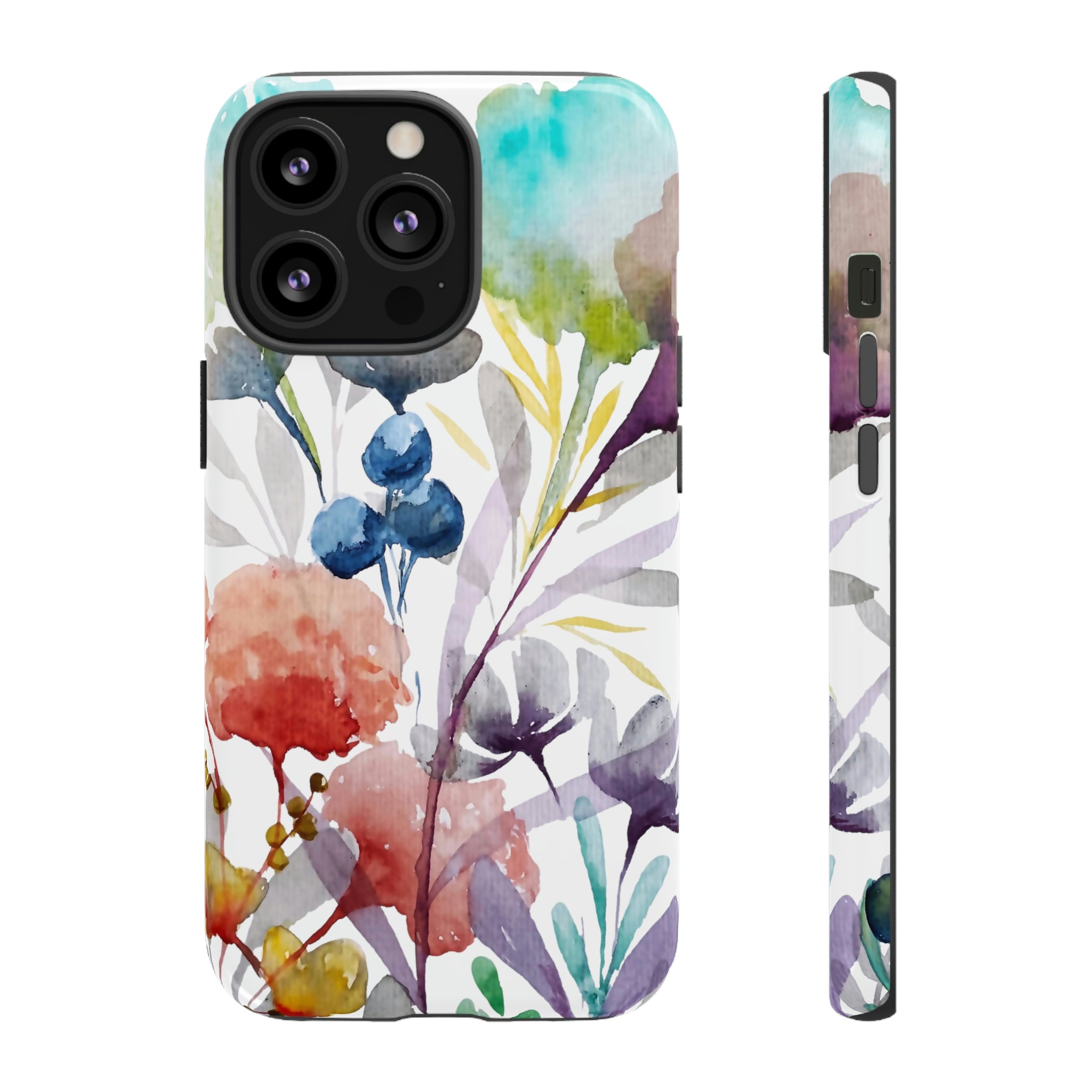 Modern Boho Flowers II on Cell Phone Cases | Tough Cases