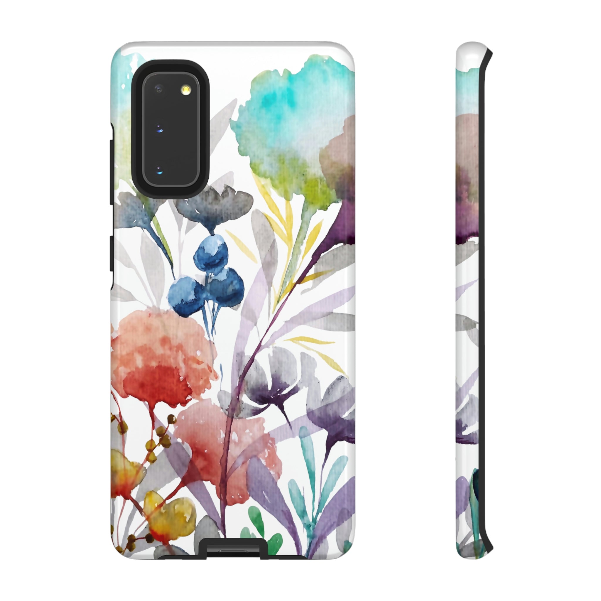 Modern Boho Flowers II on Cell Phone Cases | Tough Cases