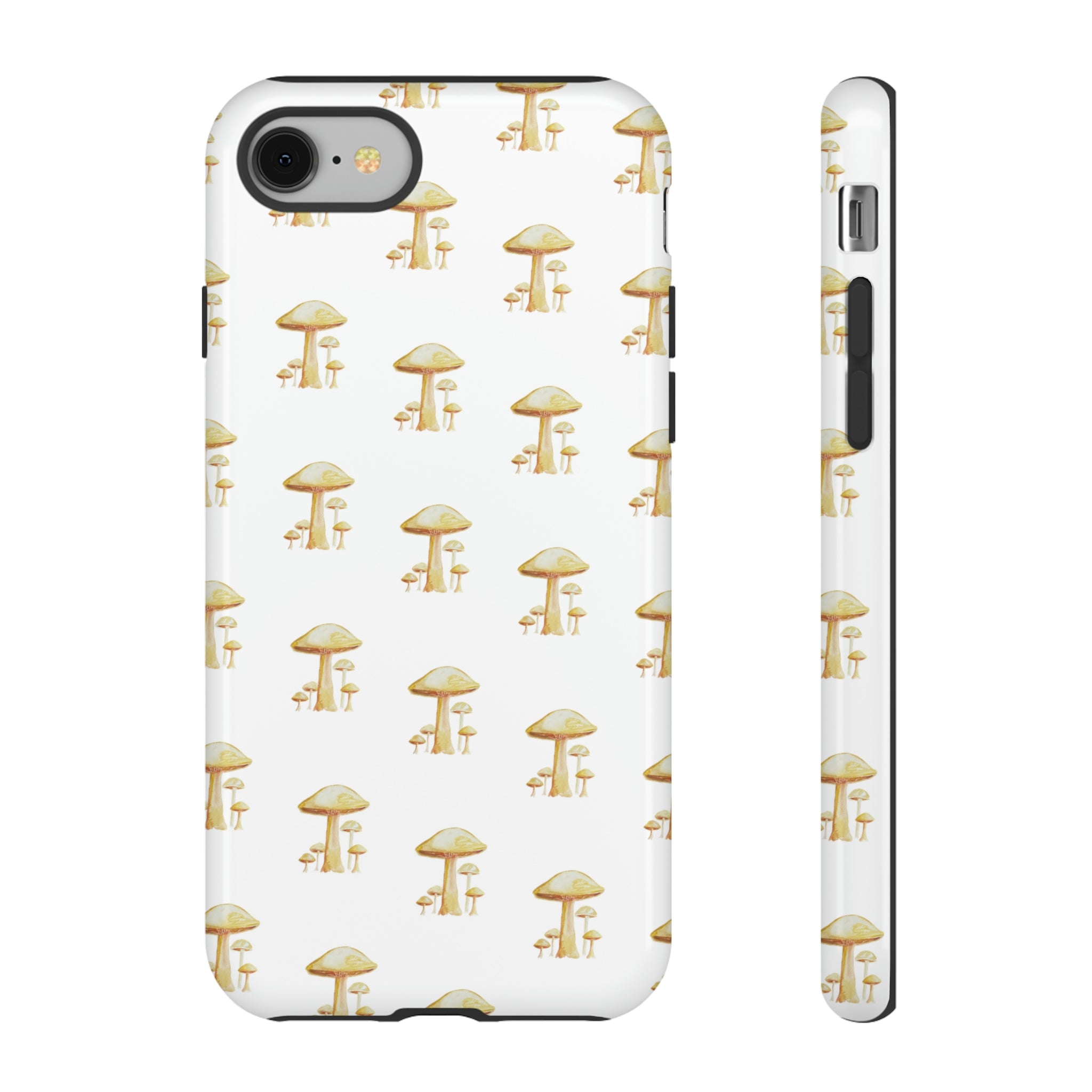 Golden Yellow Mushrooms on Cell Phone Cases | Tough Cases