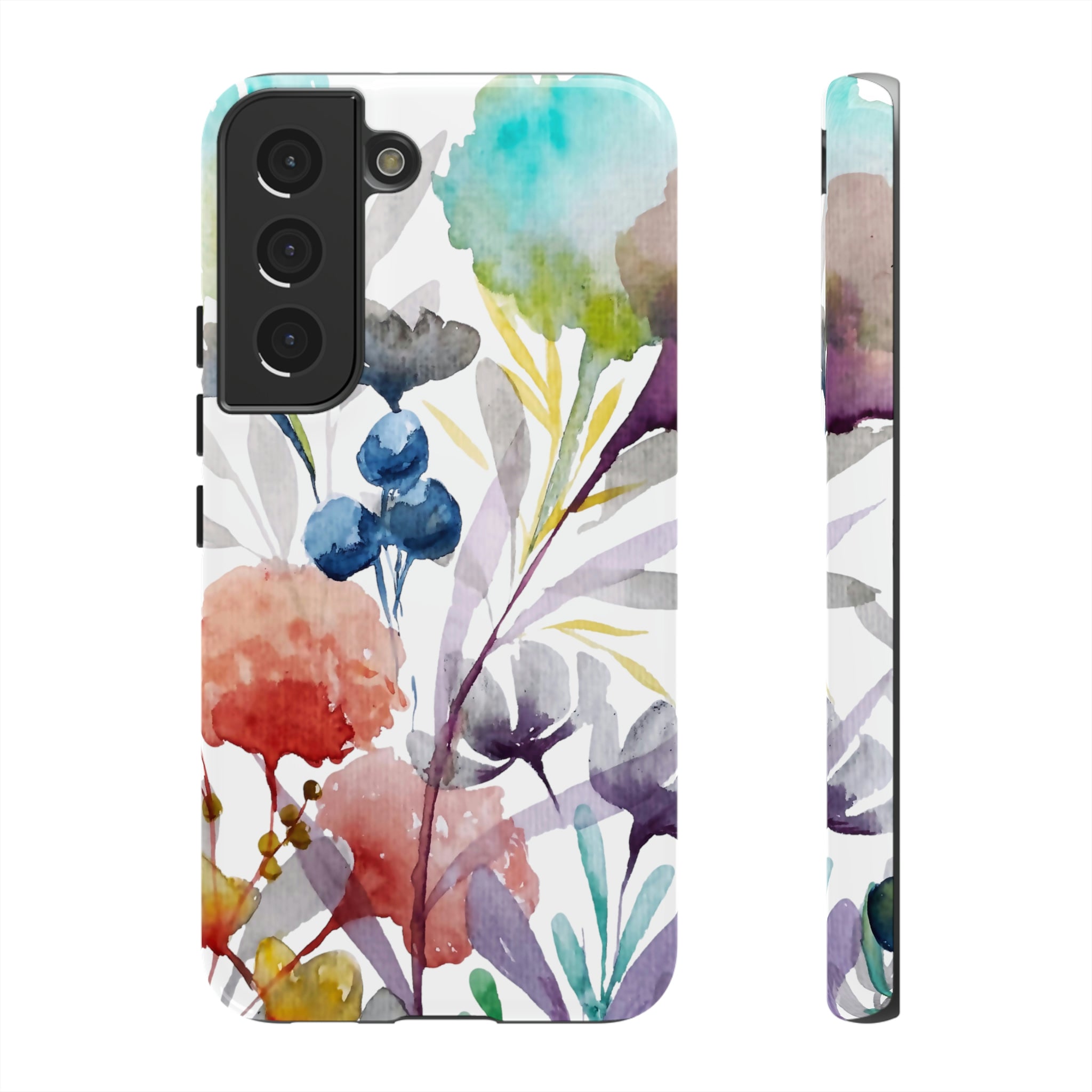 Modern Boho Flowers II on Cell Phone Cases | Tough Cases