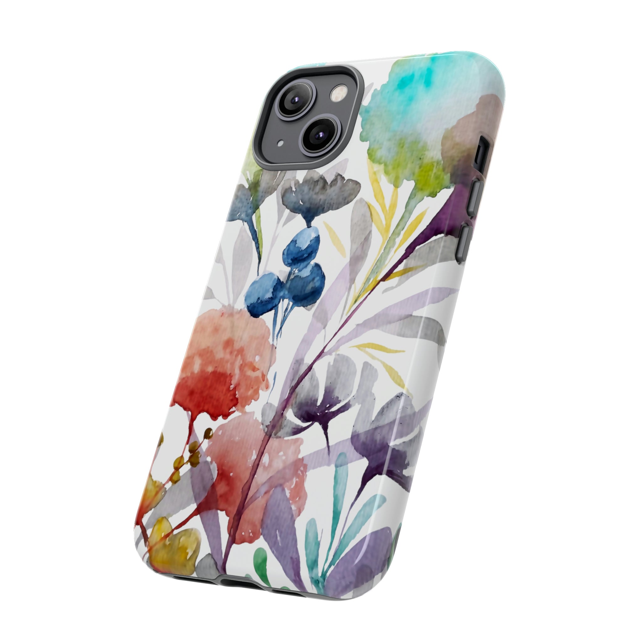 Modern Boho Flowers II on Cell Phone Cases | Tough Cases