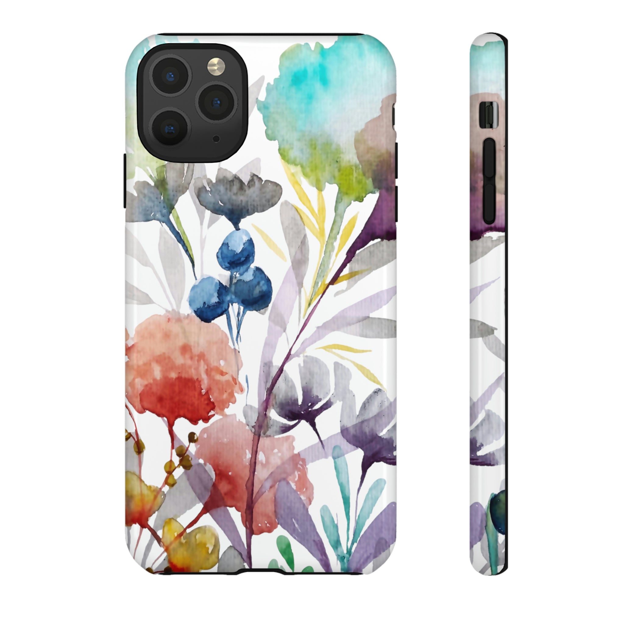 Modern Boho Flowers II on Cell Phone Cases | Tough Cases