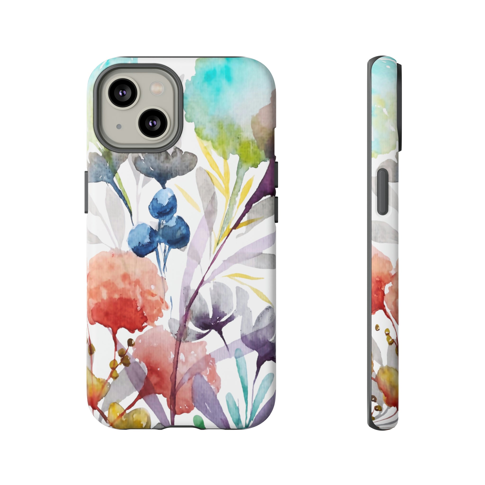 Modern Boho Flowers II on Cell Phone Cases | Tough Cases