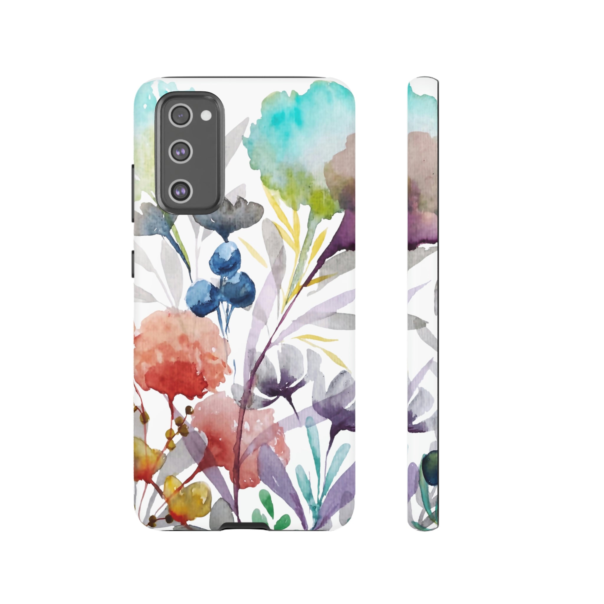 Modern Boho Flowers II on Cell Phone Cases | Tough Cases