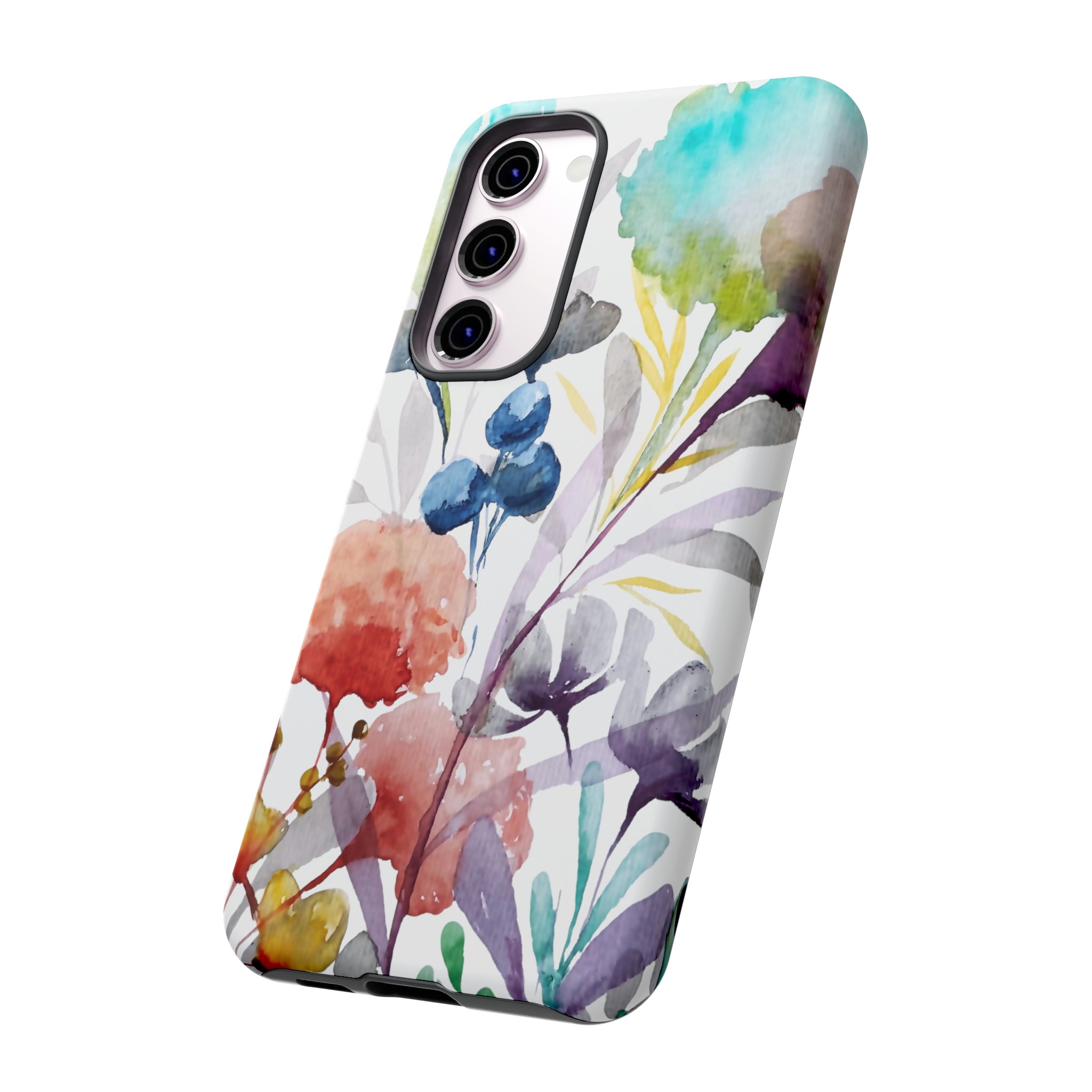 Modern Boho Flowers II on Cell Phone Cases | Tough Cases