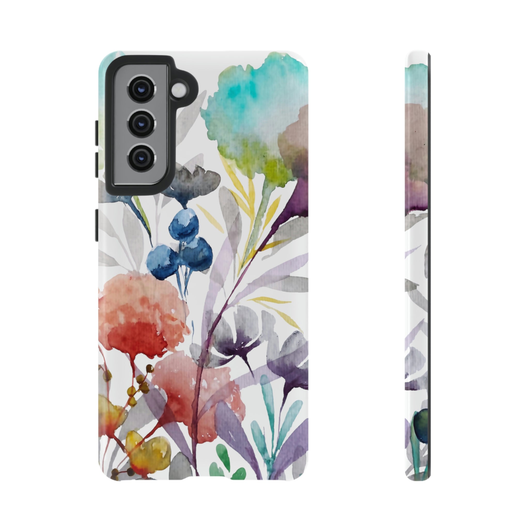 Modern Boho Flowers II on Cell Phone Cases | Tough Cases