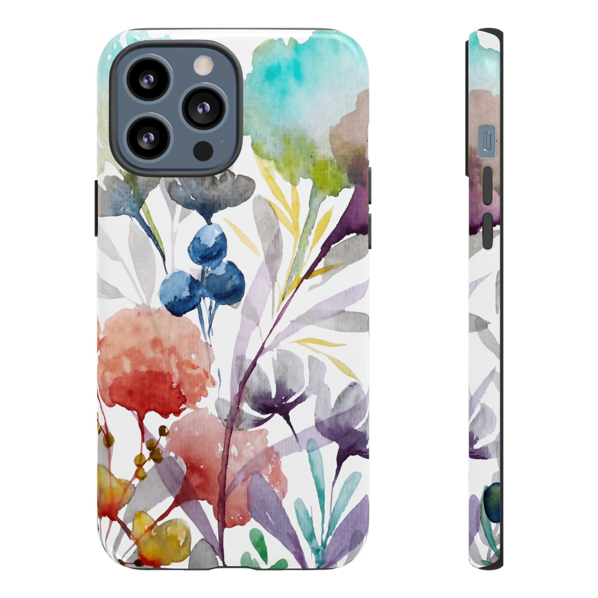 Modern Boho Flowers II on Cell Phone Cases | Tough Cases