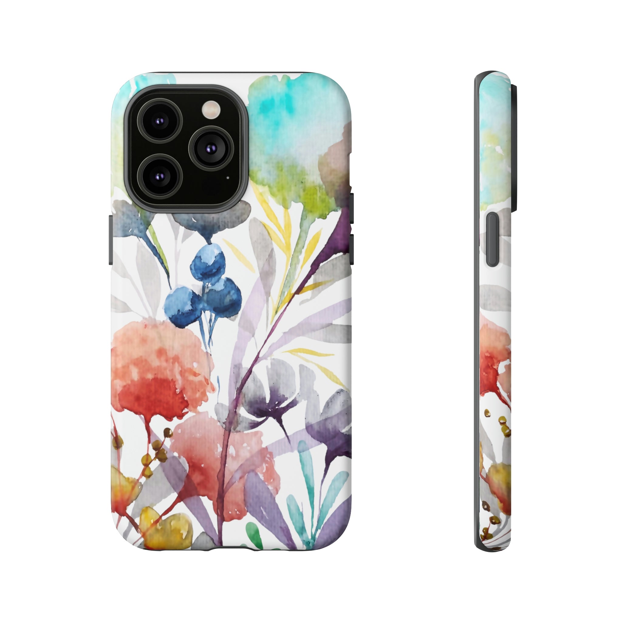 Modern Boho Flowers II on Cell Phone Cases | Tough Cases