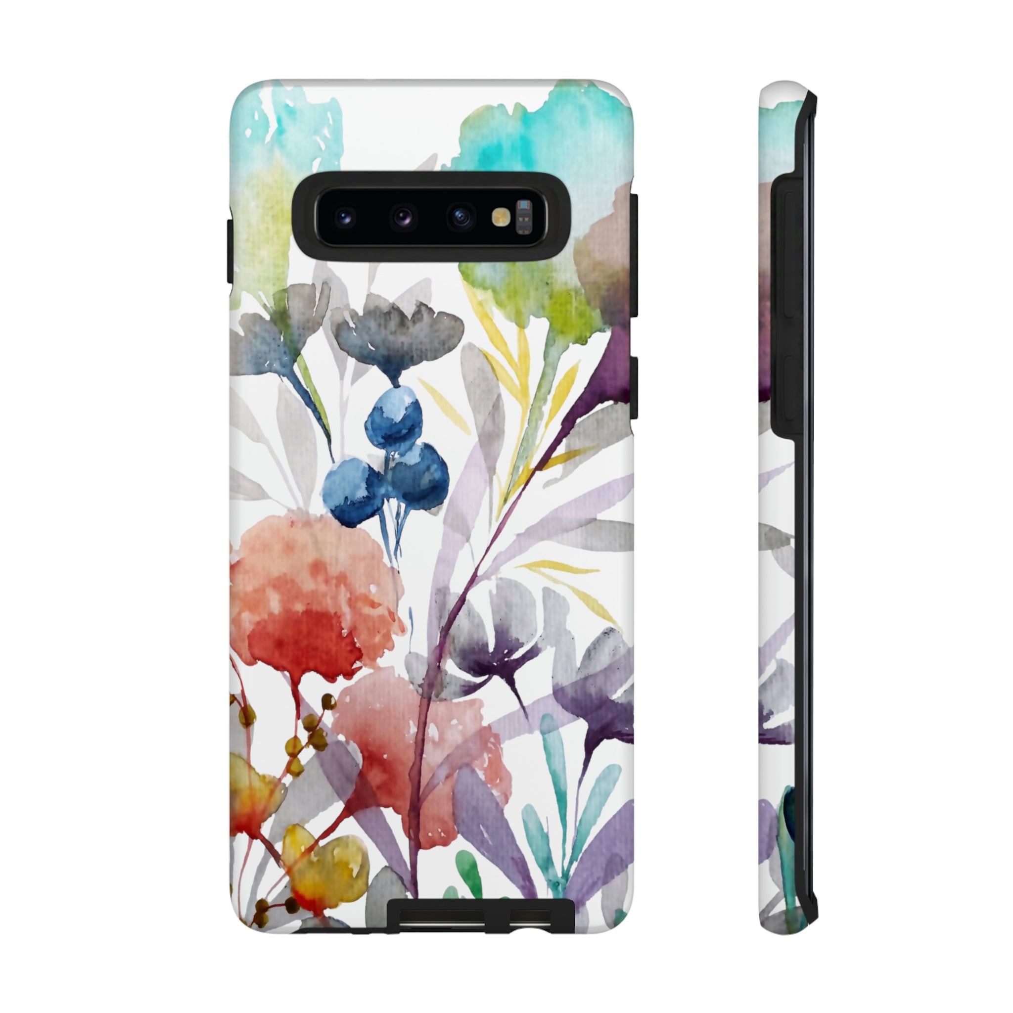 Modern Boho Flowers II on Cell Phone Cases | Tough Cases