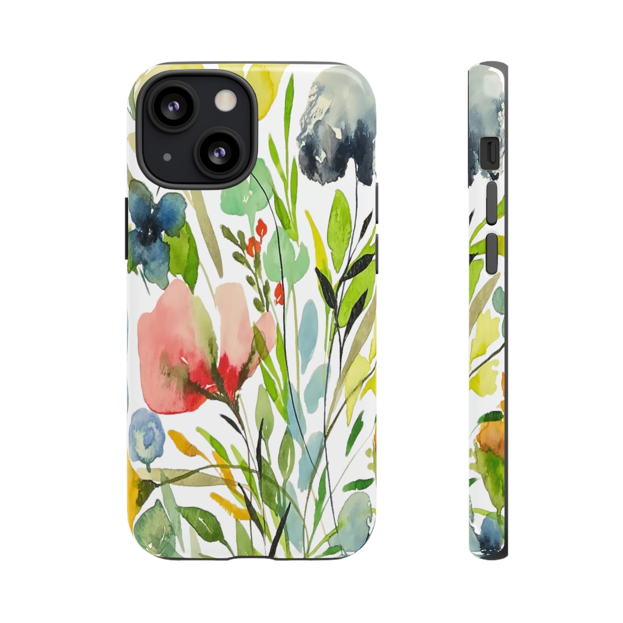 Flowers #3 Botanical Print on Cell Phone Cases | Apple iPhone, Samsung Galaxy, Google Pixel