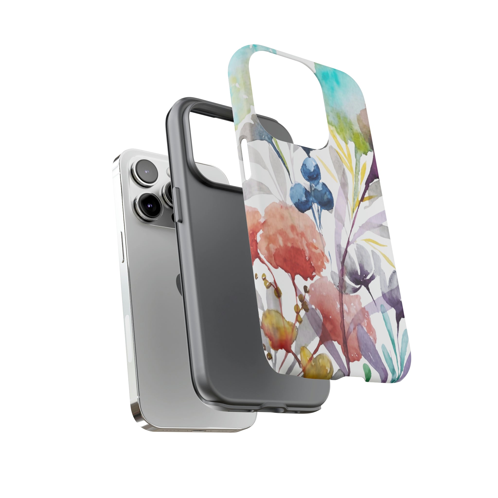 Modern Boho Flowers II on Cell Phone Cases | Tough Cases