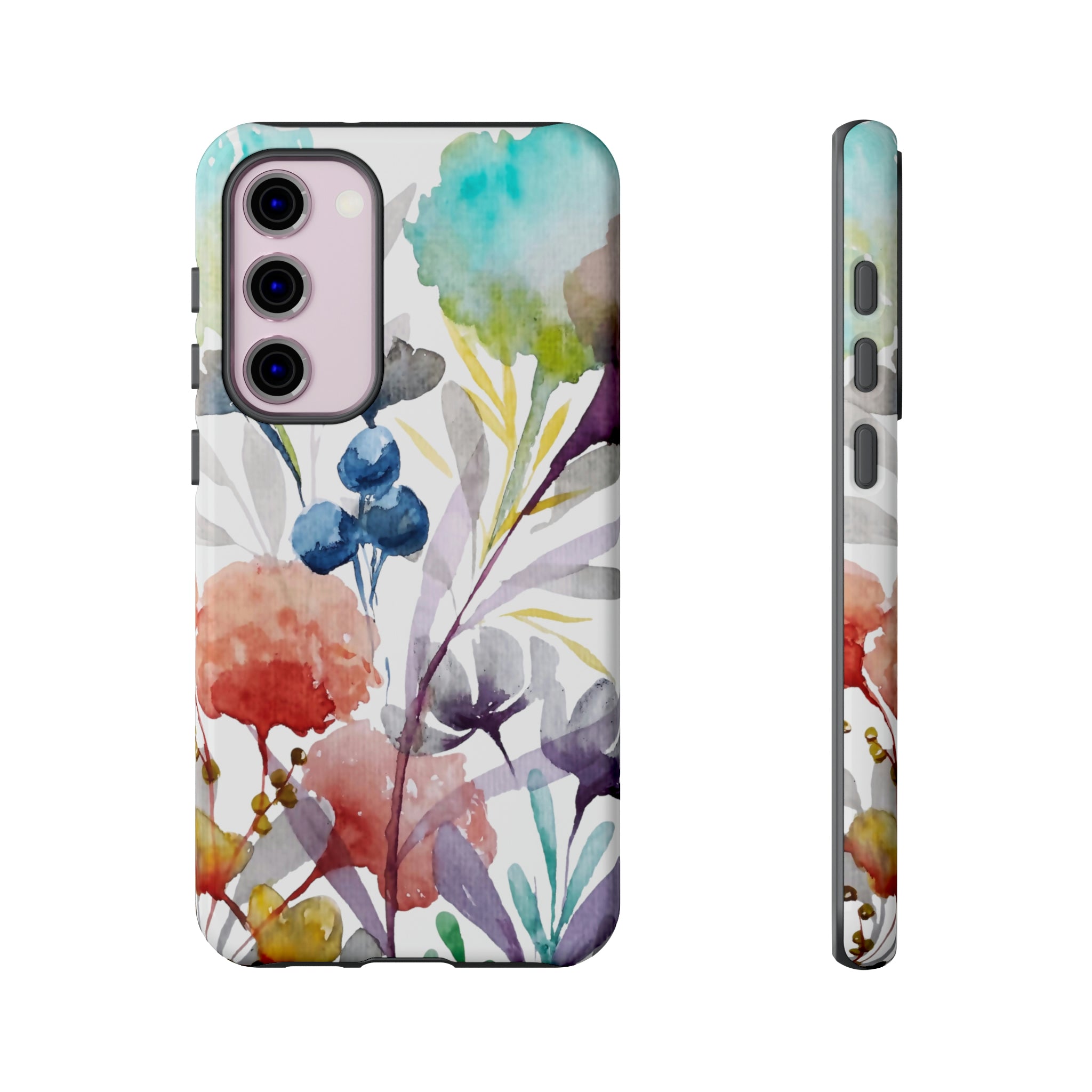 Modern Boho Flowers II on Cell Phone Cases | Tough Cases