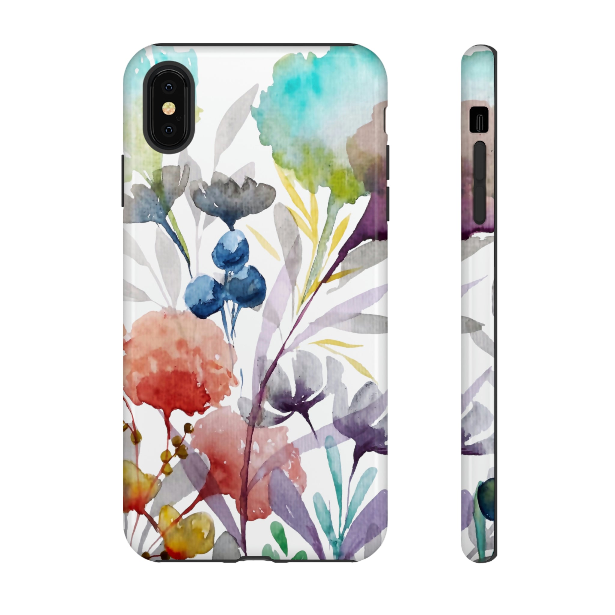 Modern Boho Flowers II on Cell Phone Cases | Tough Cases