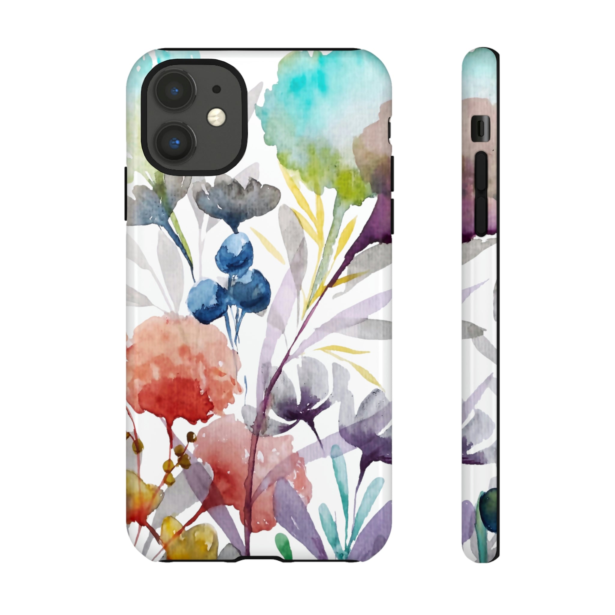 Modern Boho Flowers II on Cell Phone Cases | Tough Cases